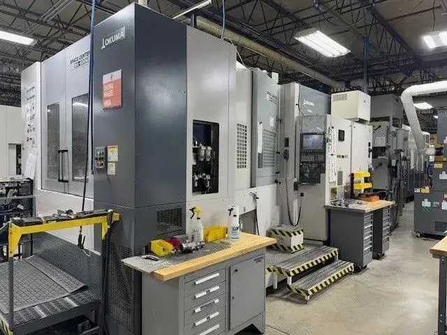 2010 OKUMA MA-600HB HMC, 4 AXIS, 1000X/900Y/1000Z MM, 12000 RPM, 630X630 MM PALLET - HORIZONTAL MACHINING CENTERS