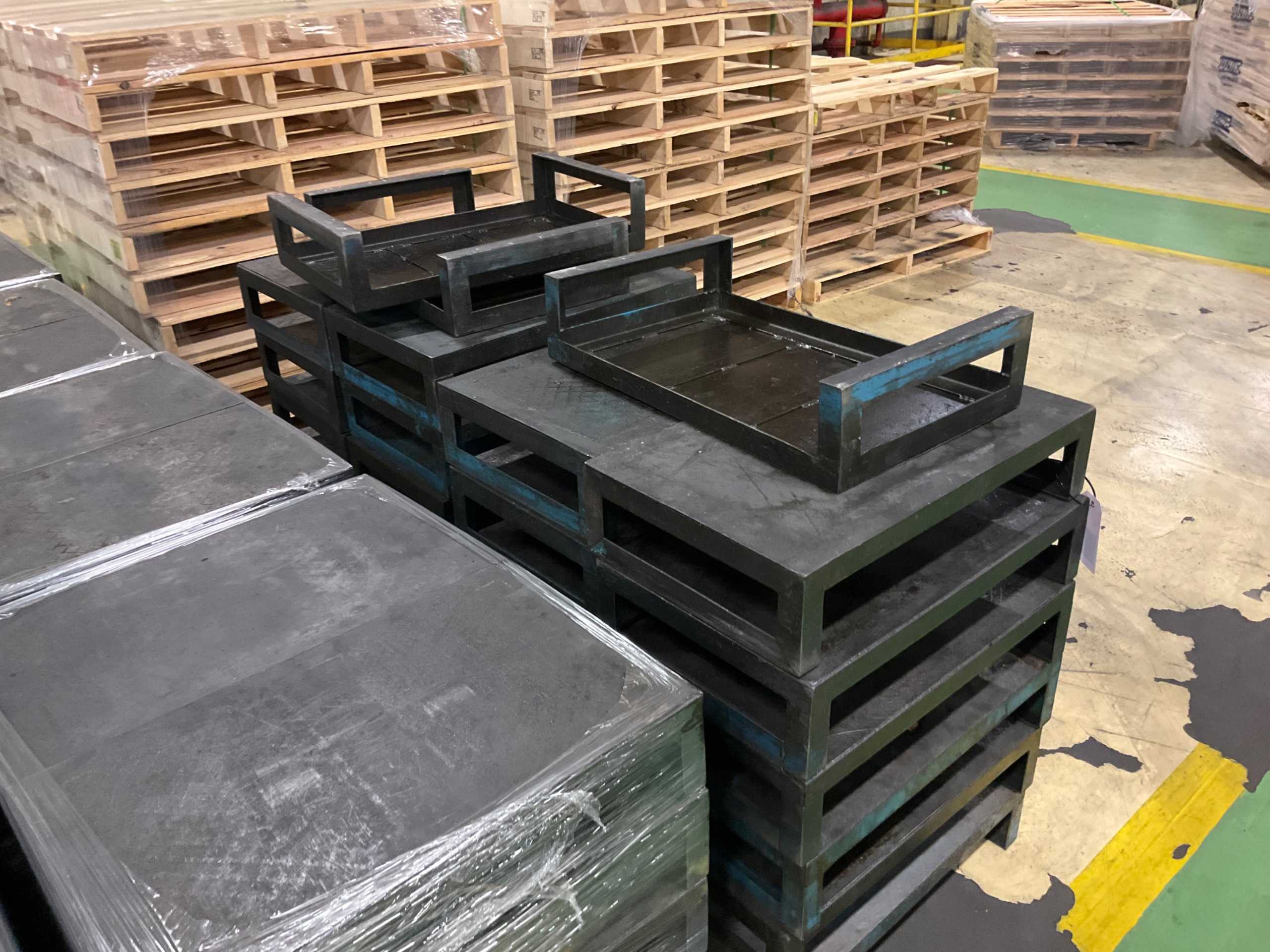 BULK QTY OF FURNACE TRAYS - FURNACE PARTS