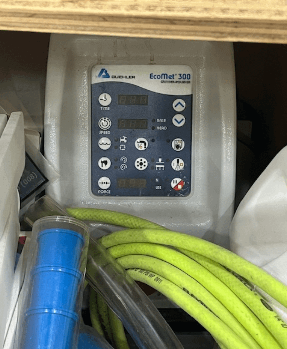 QTY 2: BUHLER ECOMET 300 GRINDER POLISHERS - FINISHING EQUIPMENT