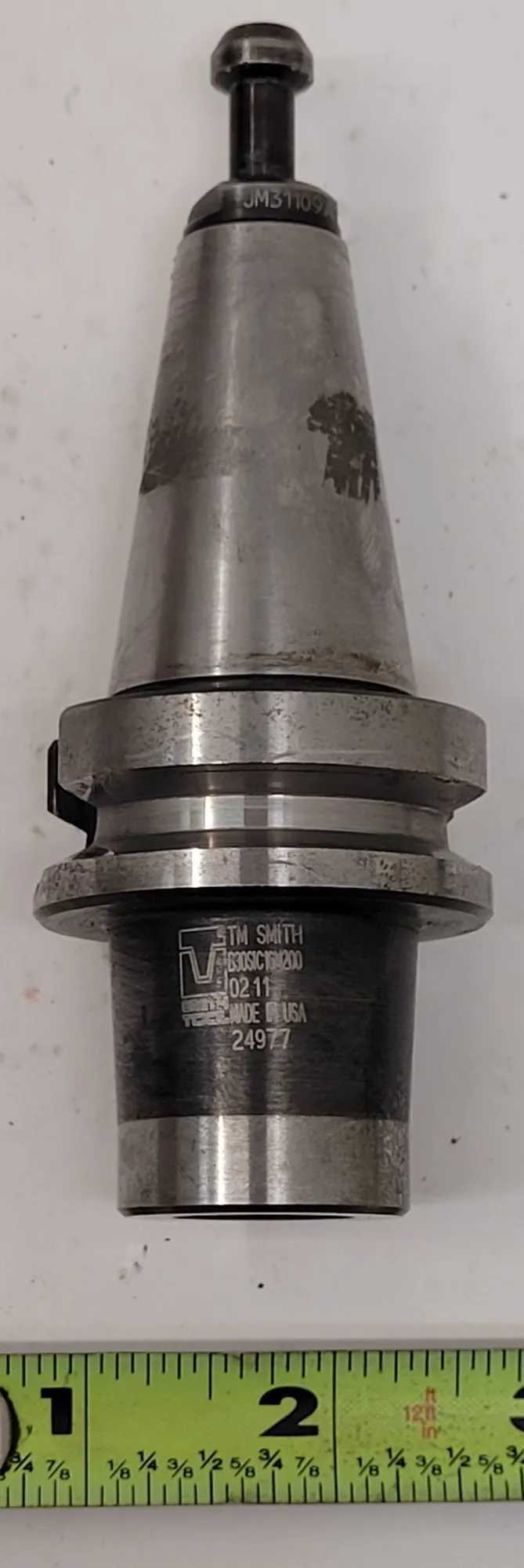 TM SMITH B30SIC16M200 BT30 M16 THREADED BODY MODULAR TOOL HOLDER, 1.92” PROJECTION - MACHINE TOOLING