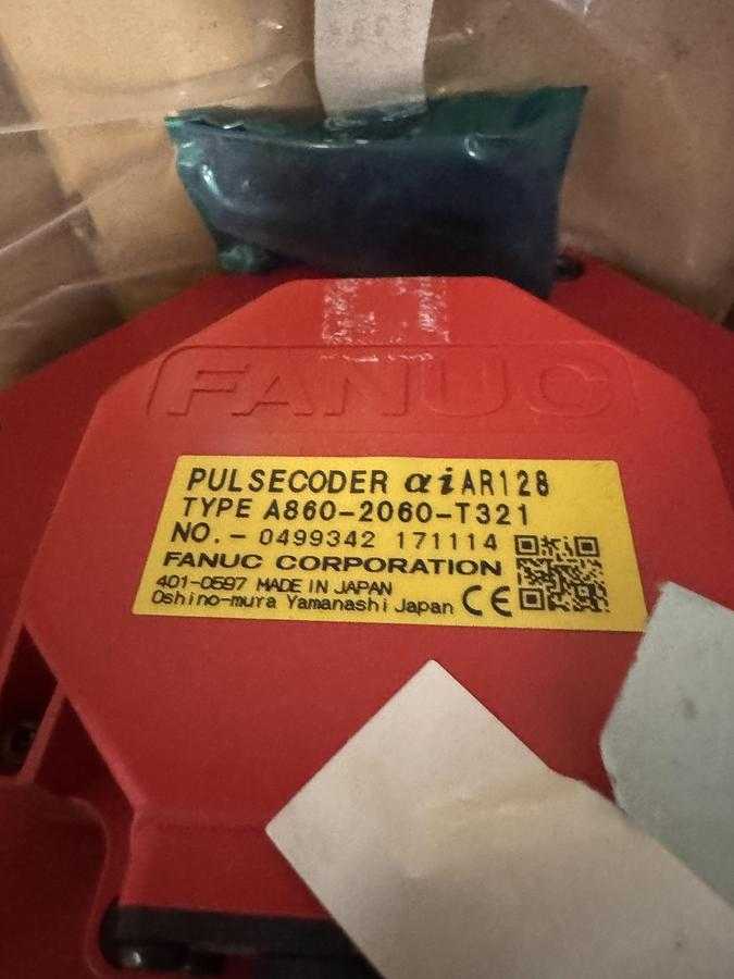 2017 FANUC A06B-2247-B605 AC SERVO MOTOR, ALPHA I SERIES, 3000 RPM, 80 LBS, AIF 22 FRAME - SERVO MOTORS