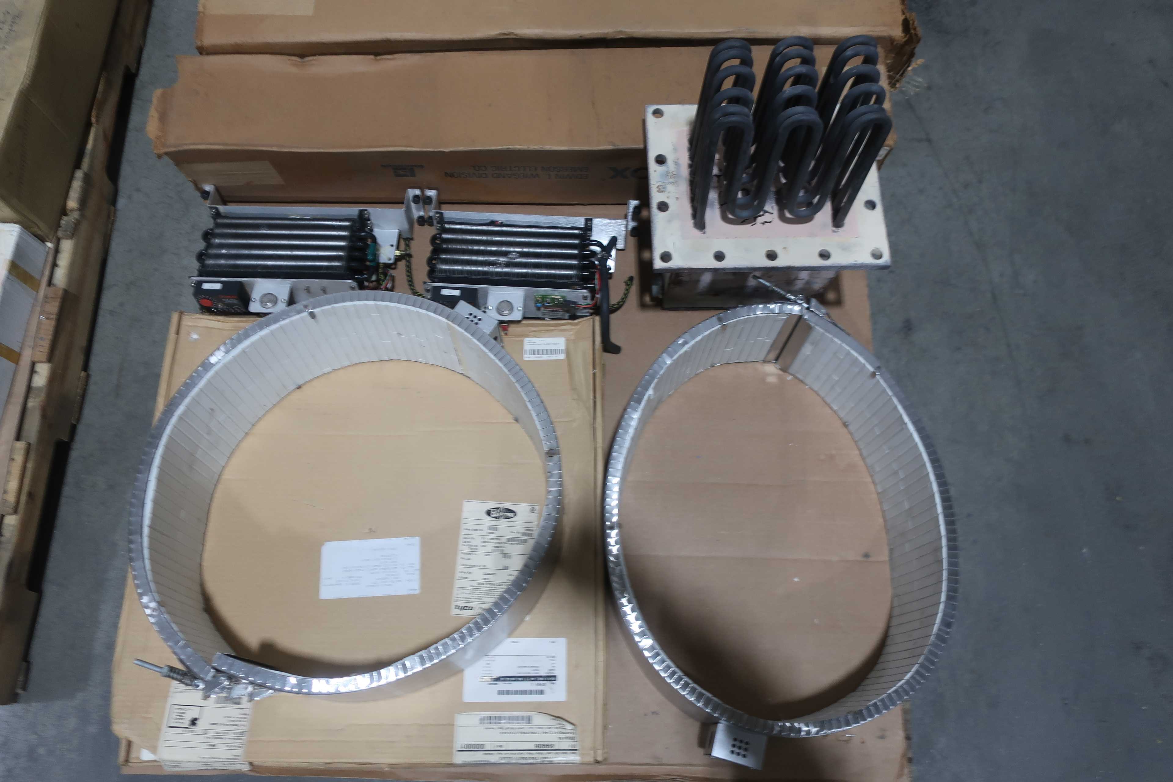 SKU 1737054 - 4 PALLETS OF ASSORTED HEATING ELEMENTS - HEATING ELEMENTS
