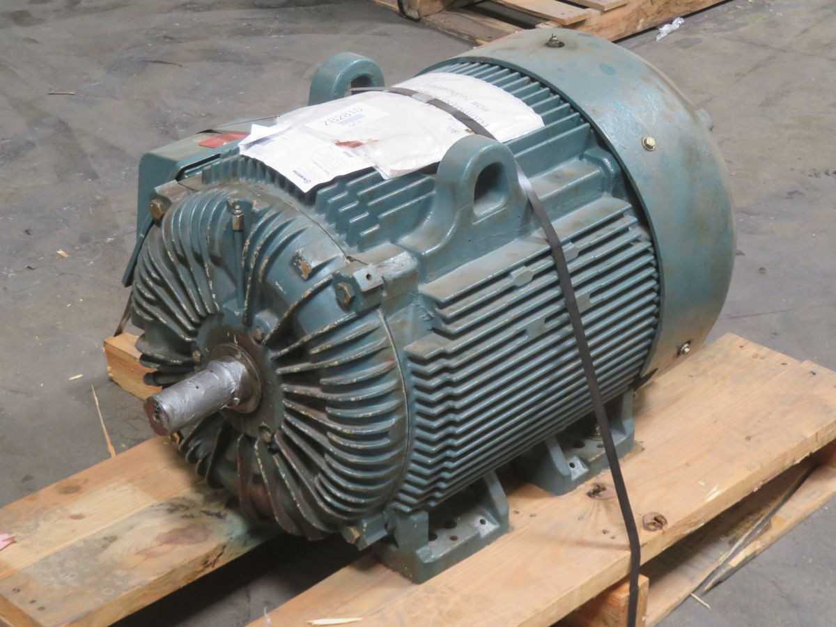 BALDOR ECP84402T-4 AC MOTORS, 100 HP, 3PH, 460V, 60HZ, 3565 BASE RPM, 405TS FRAME, TEFC ENCL - AC MOTOR