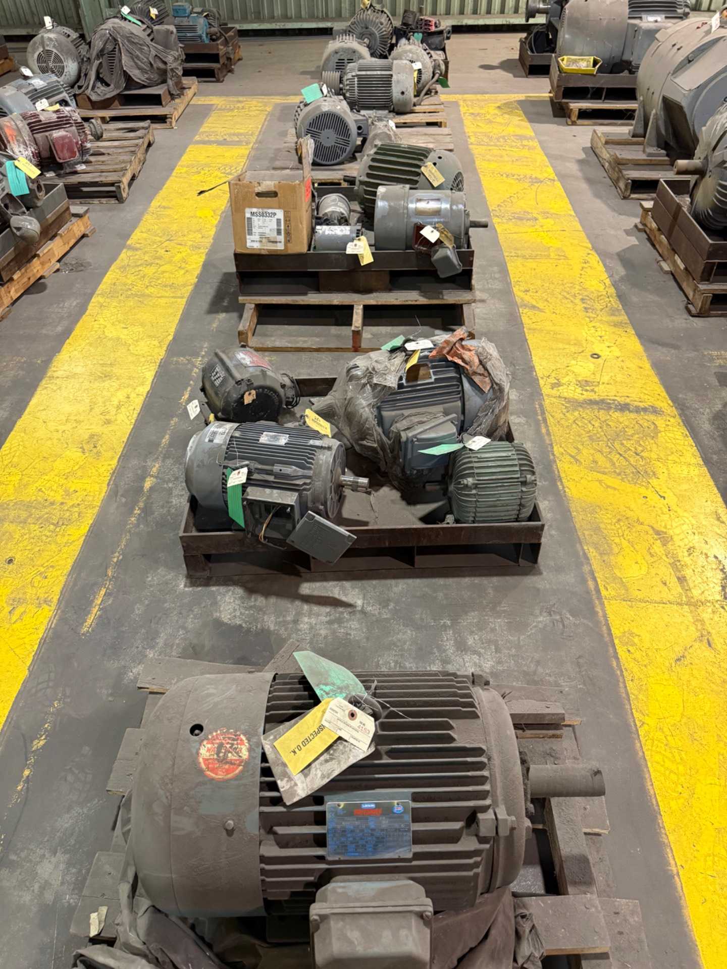 BULK QTY OF ELECTRIC MOTORS - ELECTRIC MOTORS