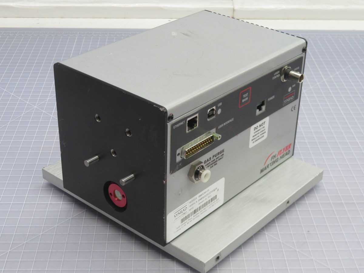 SYNRAD FHFL50-U FHFL020220009, 2 AXIS, 10.6 ΜM WAVELENGTH, 20 MM APERTURE - LASER CUTTING MACHINES
