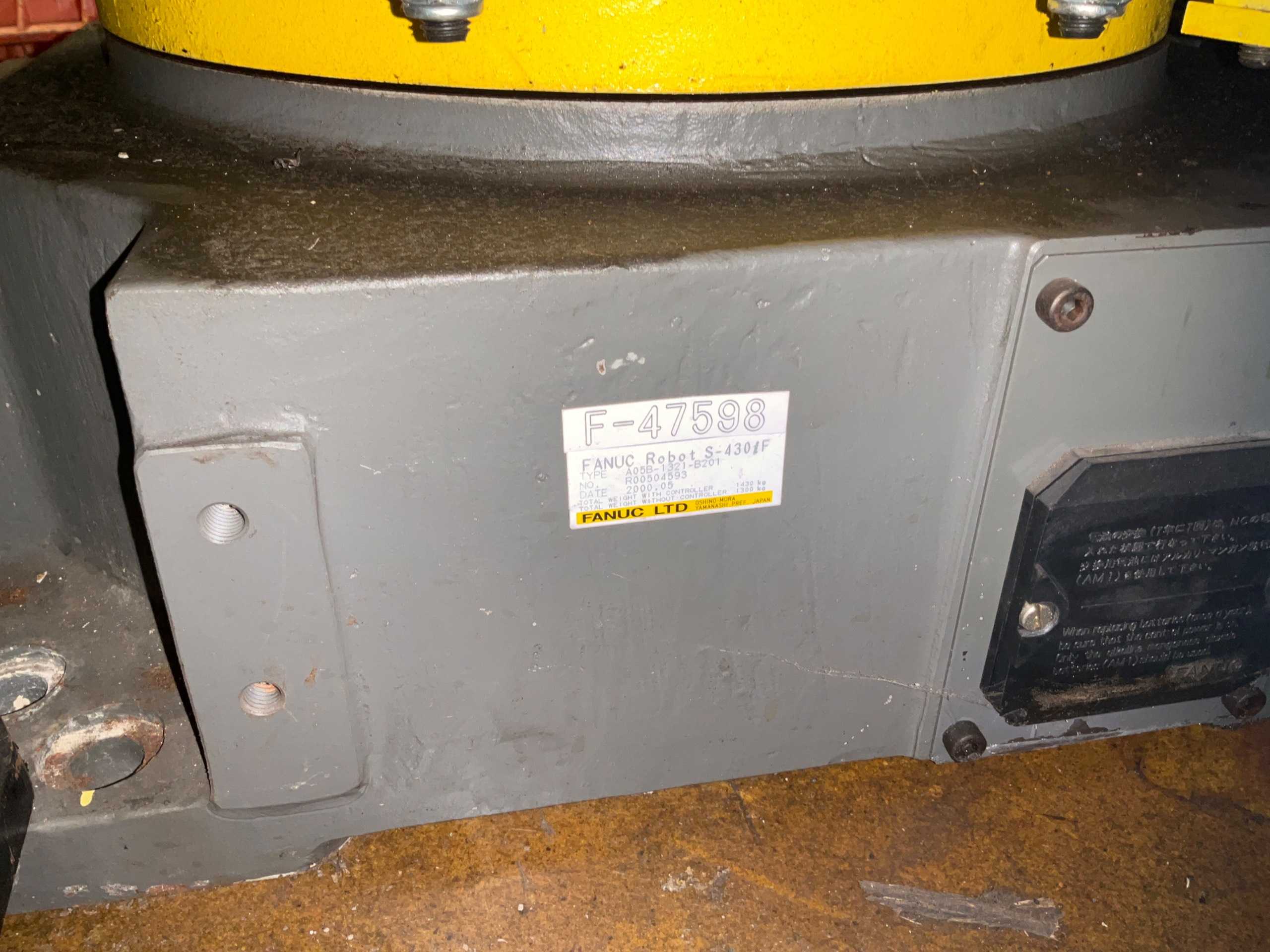 2000 FANUC S-430IF ARTICULATED ROBOT - ARTICULATED ROBOTS