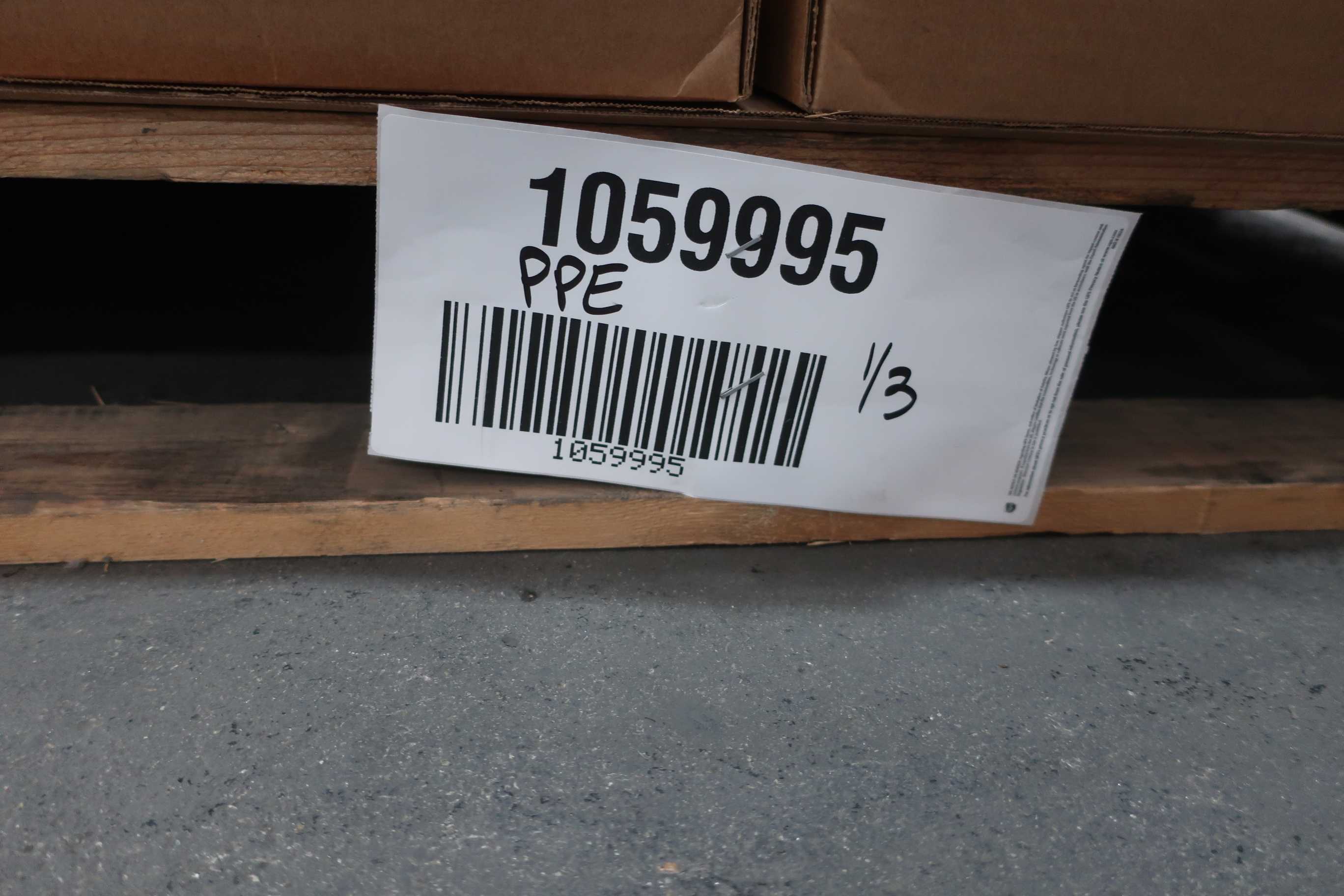 3 PALLETS OF ASSORTED PPE - PPE