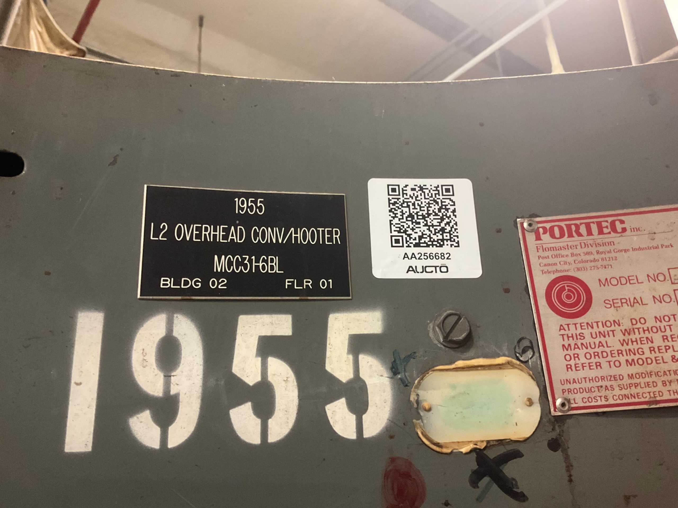 PORTEC INC. A2224 OVERHEAD CONVEYOR - CONVEYORS