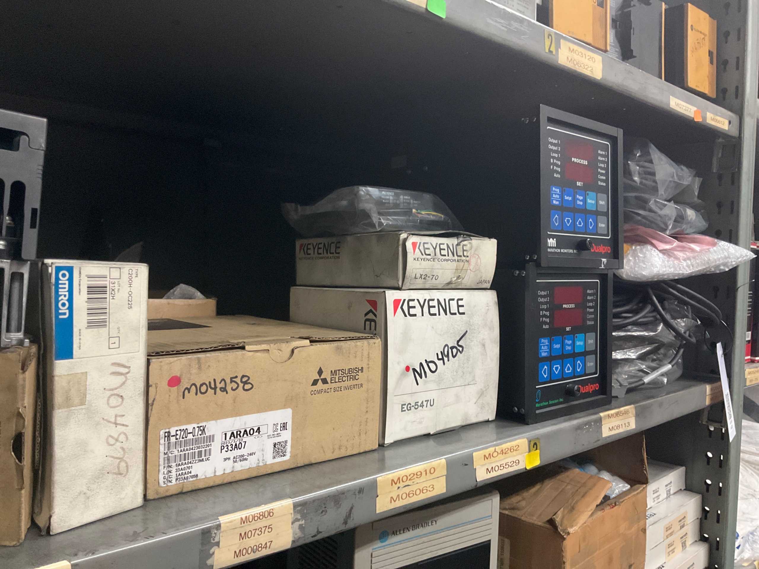 BULK QTY OF AUTOMATION & CONTROLS - AUTOMATION & CONTROLS
