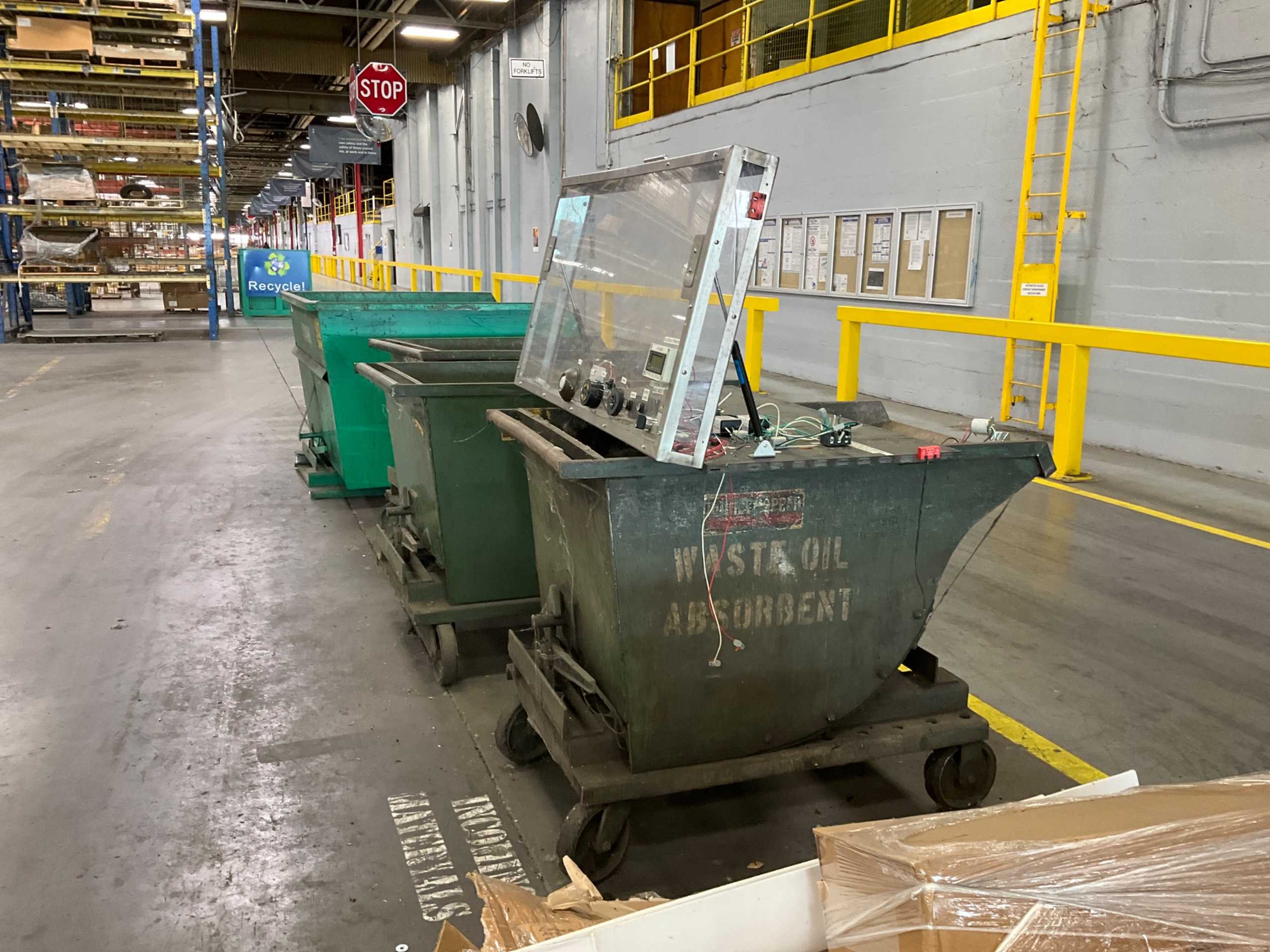 QTY 3: SELF DUMPING HOPPER - SELF DUMPING HOPPERS