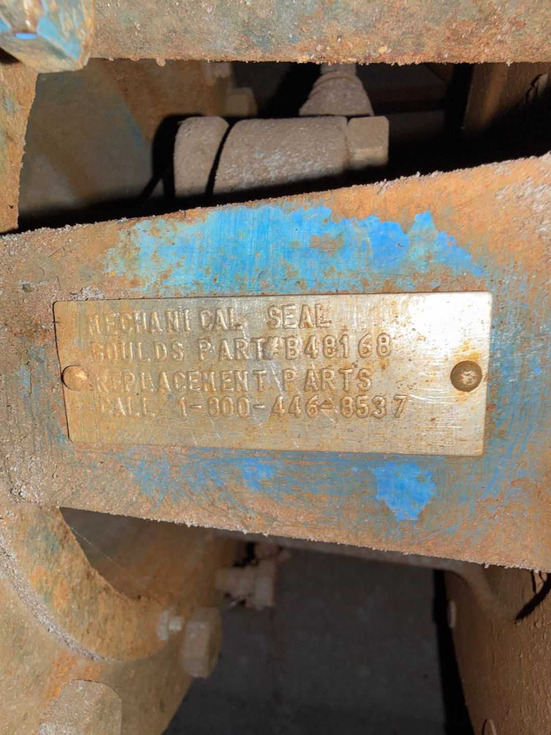 GOULDS PUMPS 3196 CENTRIFUGAL PUMP, 3X4-8, 665 GPM, 150.2FT HEAD, 2684 RPM, 316 SS - CENTRIFUGAL PUMP