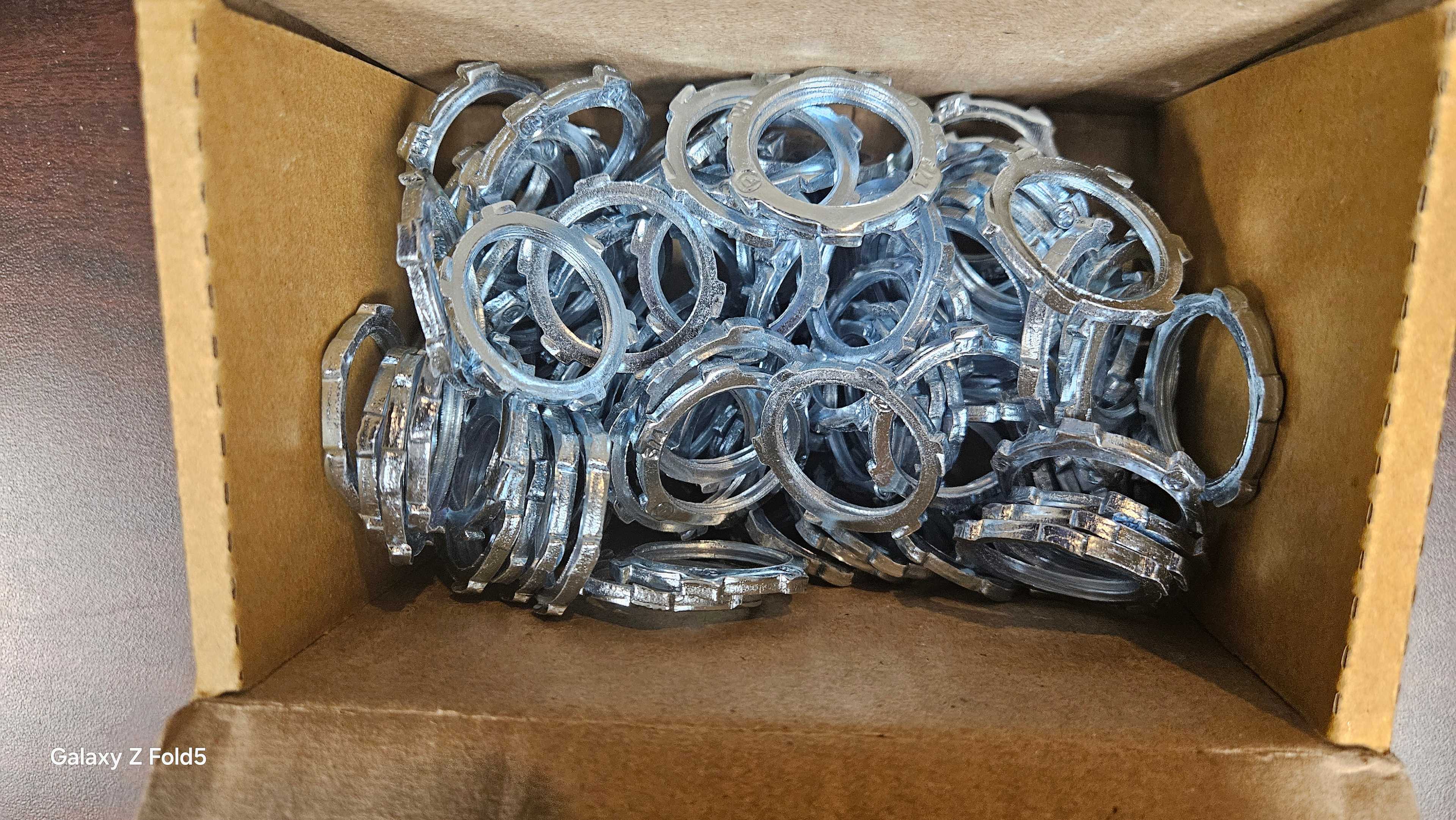 EATON CROUSE-HINDS LOCKNUT 12-BOX OF 50 - CONDUIT FITTING