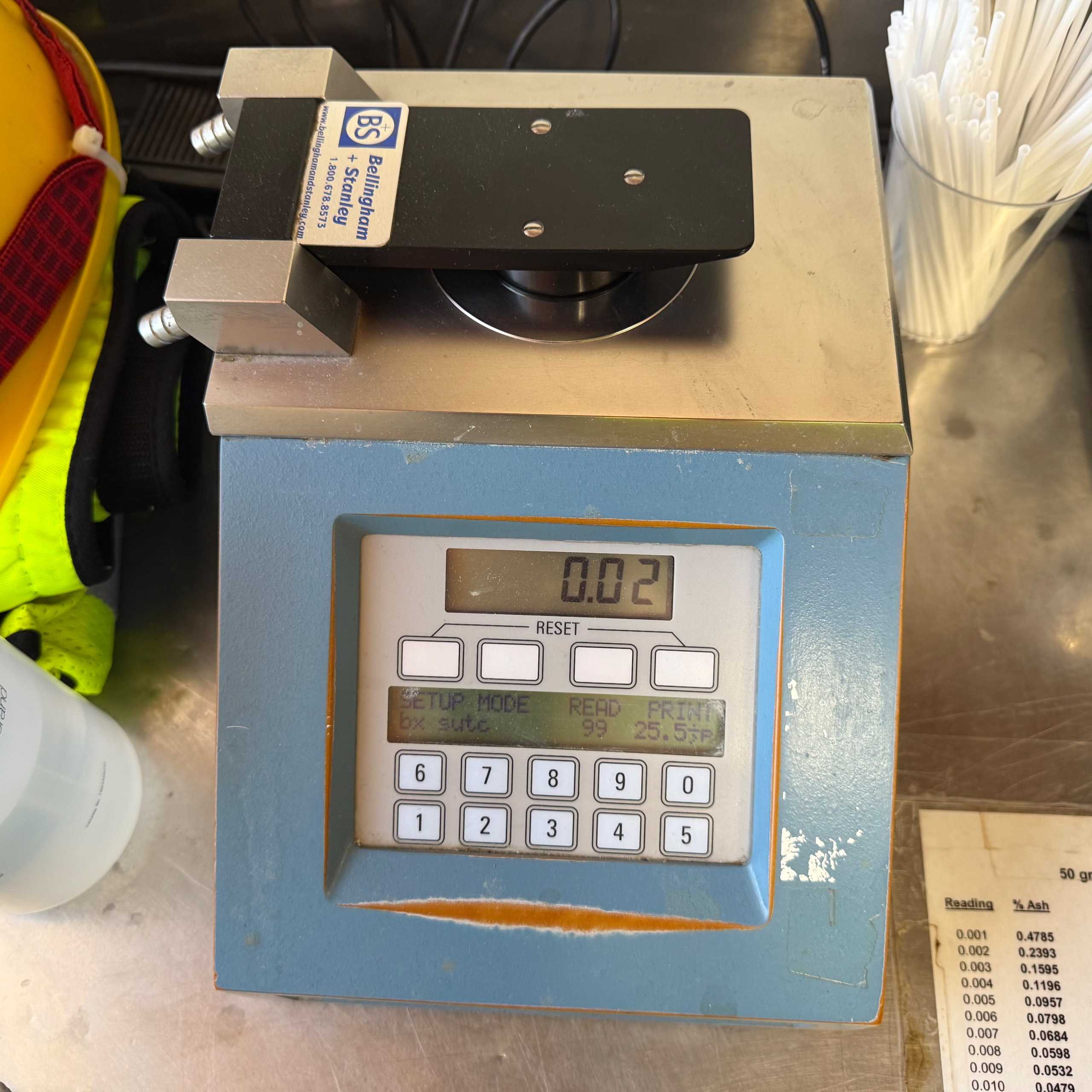 BELLINGHAM + STANLEY RFM340 REFRACTOMETER - ANALYZER