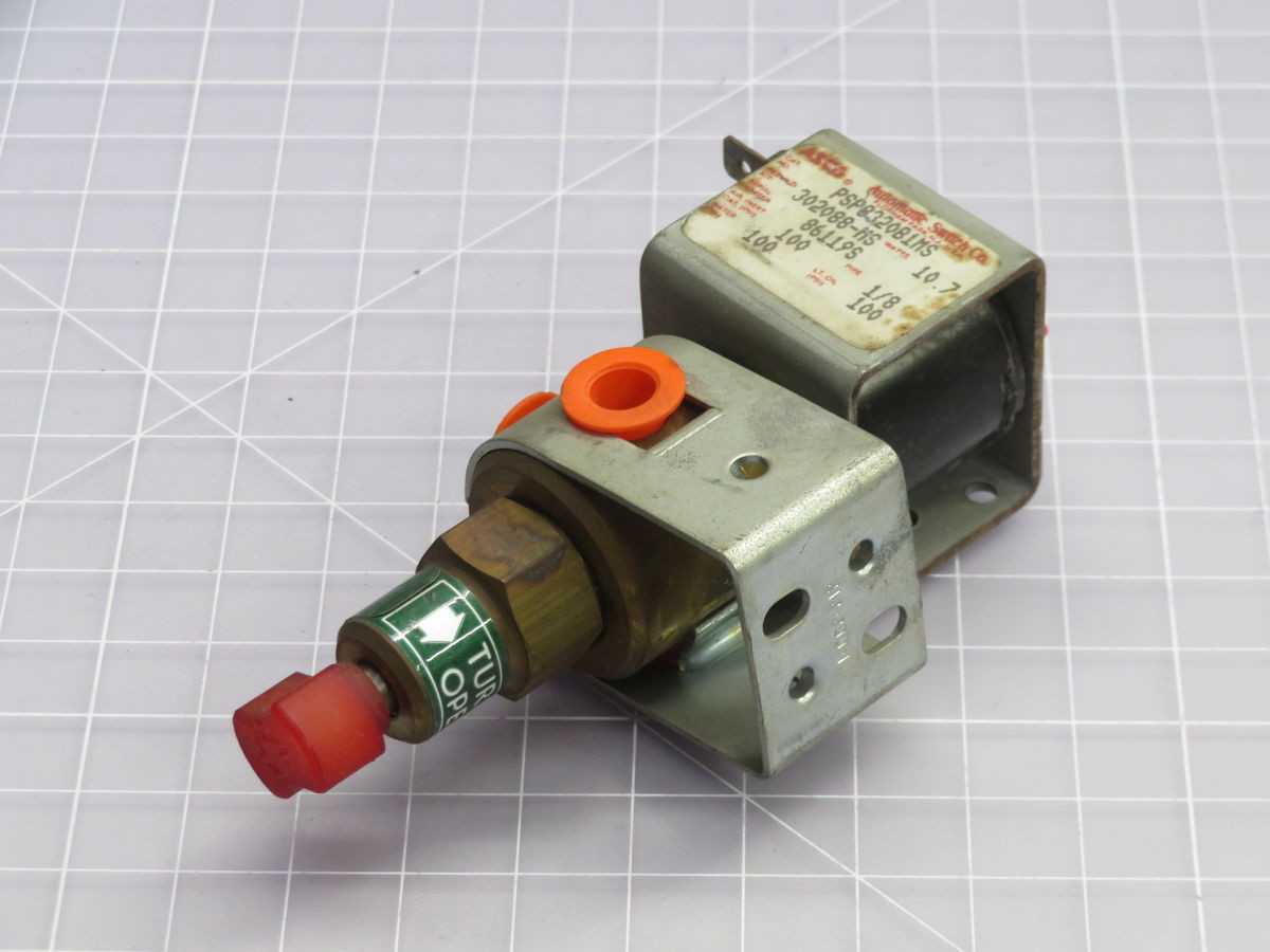ASCO PSP8320B1MS SOLENOID VALVE T262274 - SOLENOID VALVE