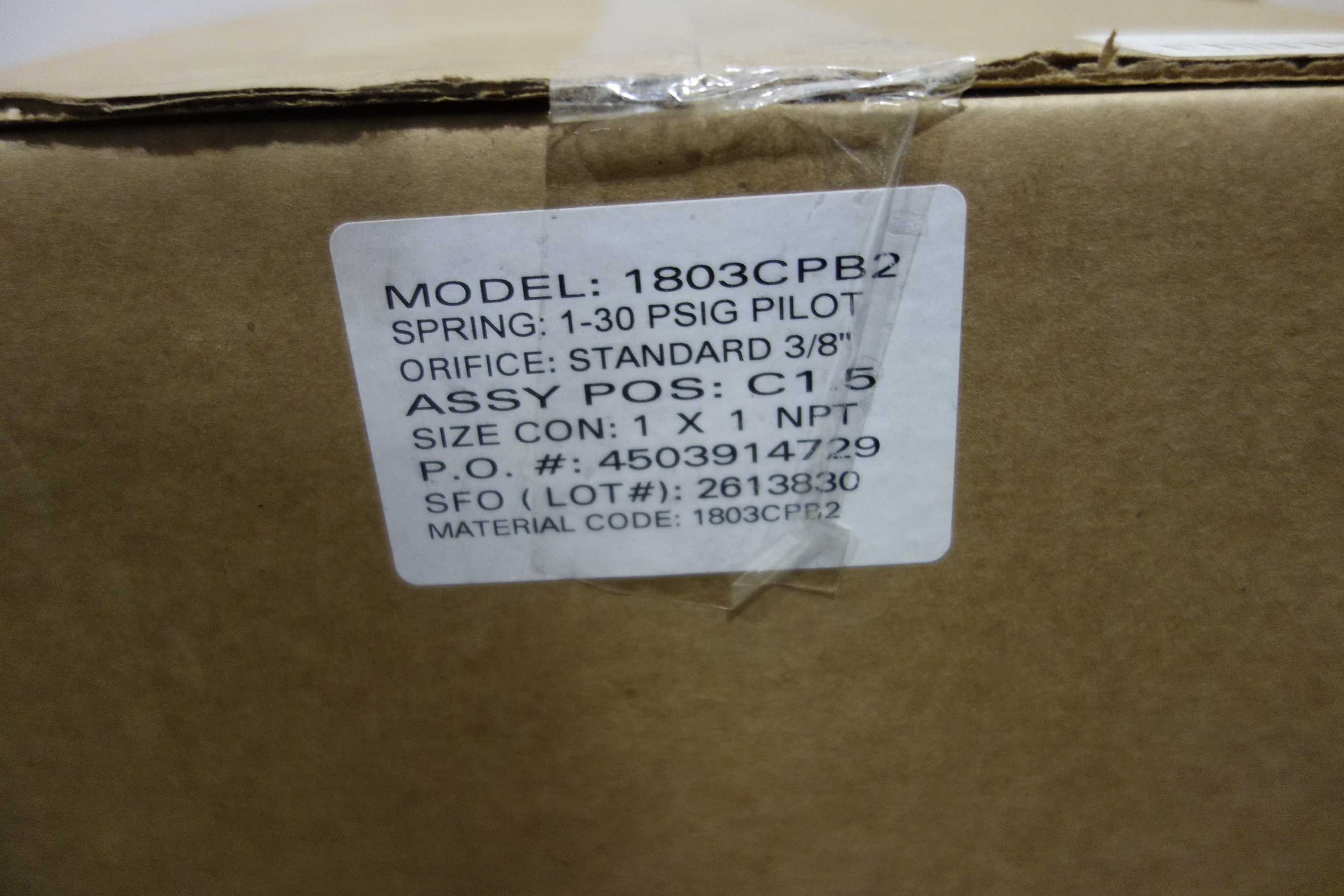 PALLET OF ELSTER PRESSURE REDUCING REGULATOR VALVES - PRESSURE REDUCING REGULATOR VALVE