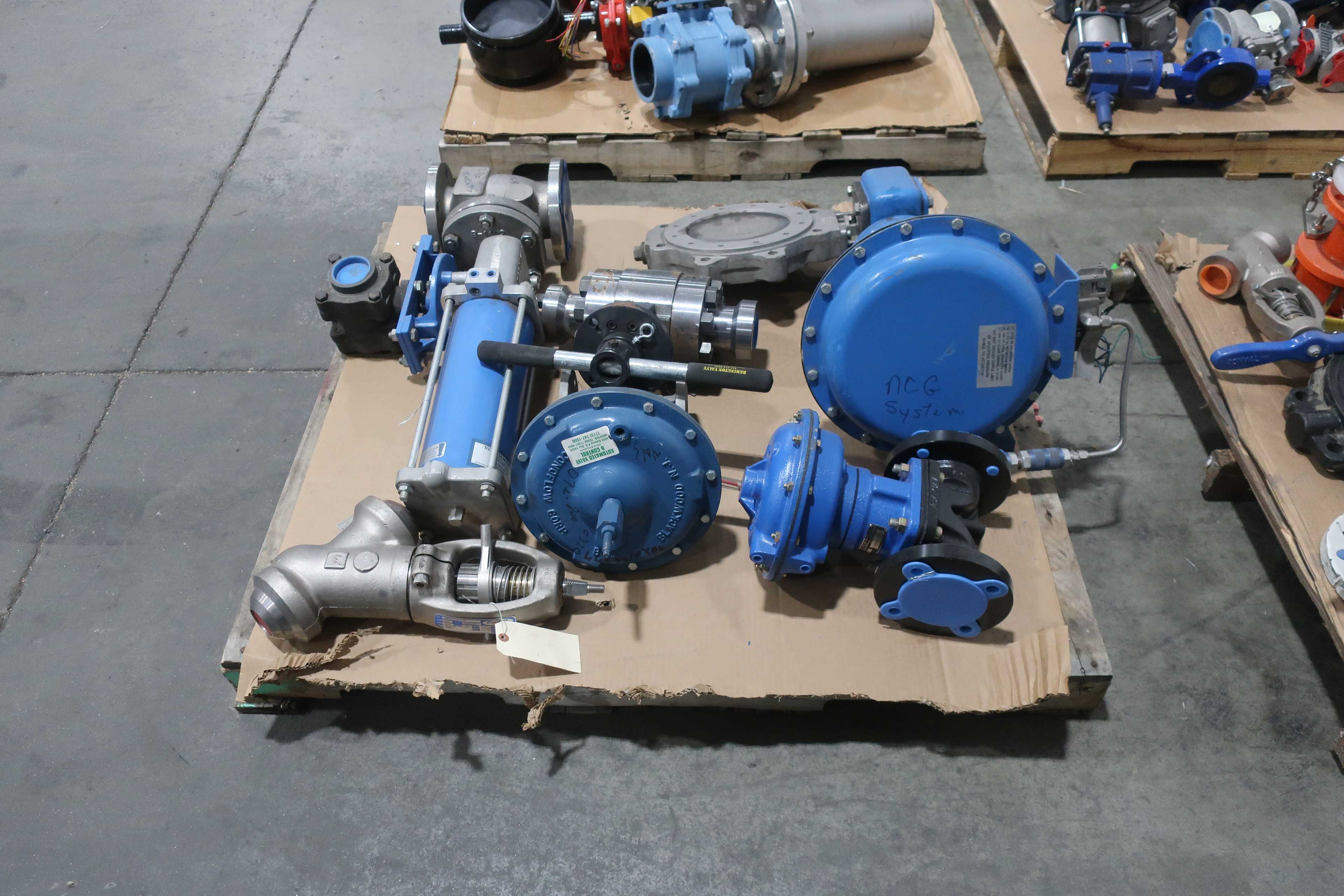 SKU 1759749 - 4 PALLETS OF ASSORTED VALVES - VALVES