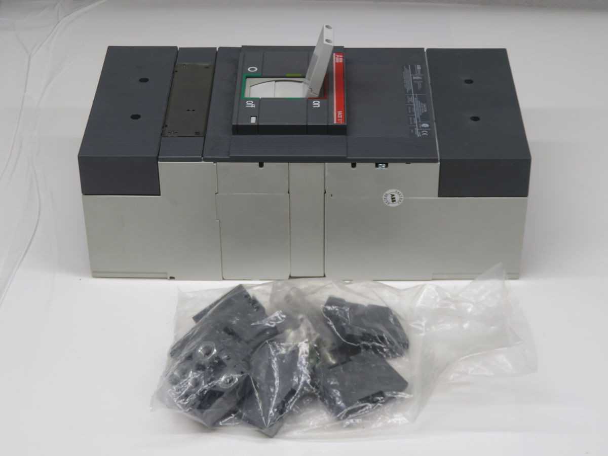 ABB S7H1600CWBA3S8 MCCB, 3-POLE, 1600A, LSI, 65KA ICU @ 400V, 690V UE, 1000V UI - CIRCUIT BREAKERS