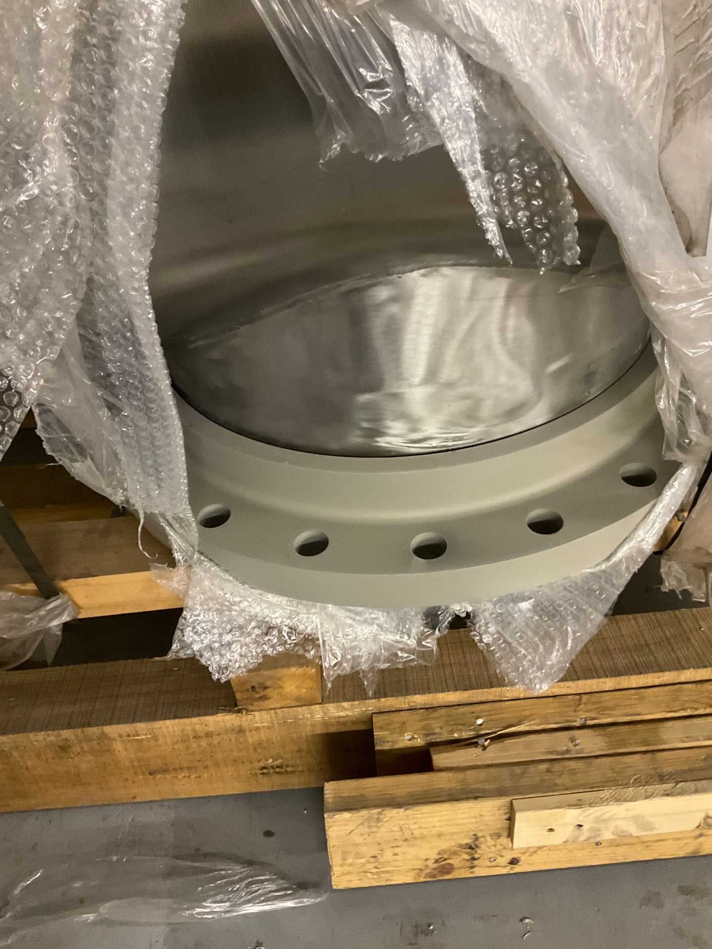 Pallet of Large Flanged Thermocompressor - PROCESS EQUIPMENT