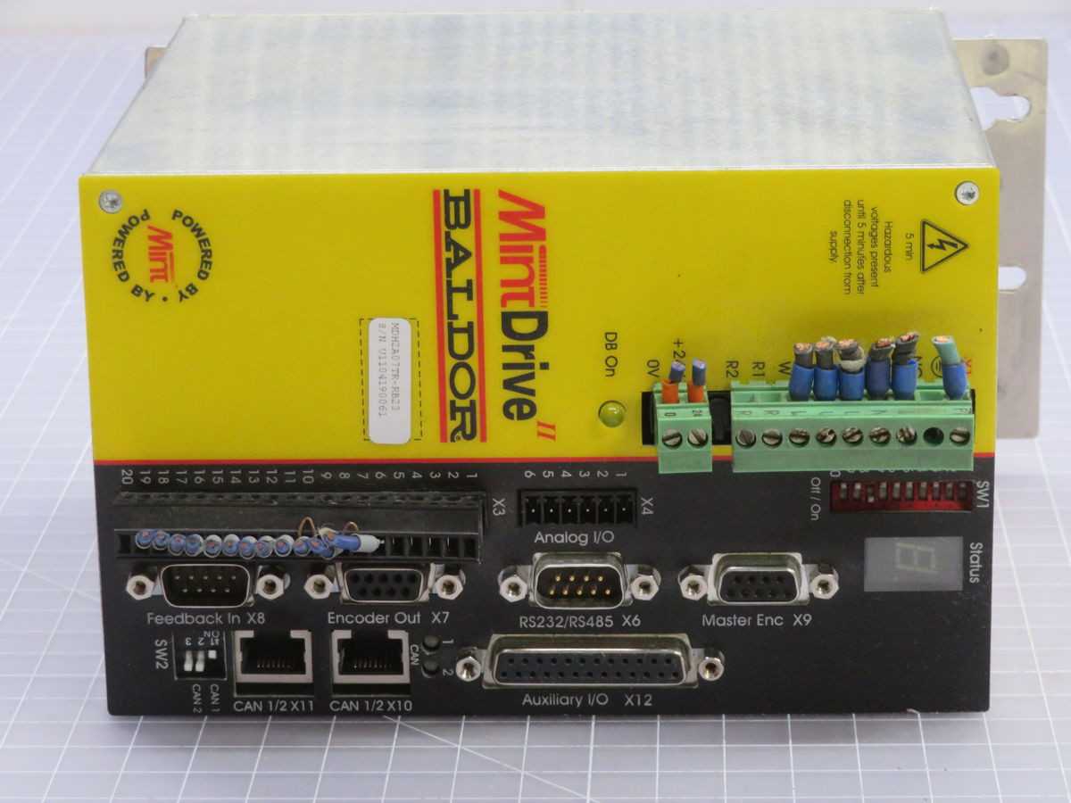 BALDOR MDH2A07TR-RB23 SERVO DRIVE - SERVO DRIVES