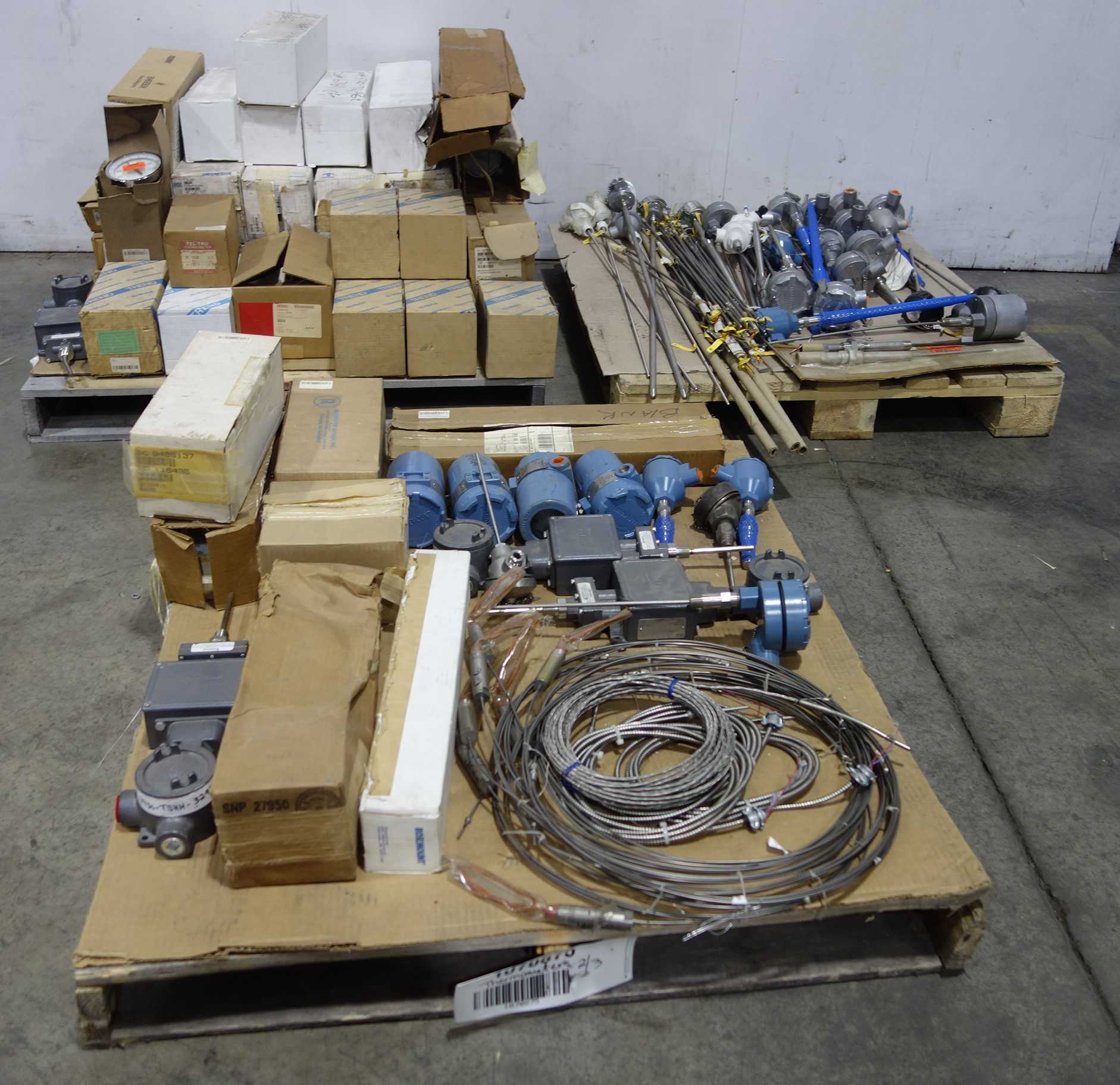 3 PALLETS OF ASSORTED TEMPERATURE MEASUREMENTS EQUIPMENT