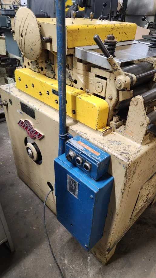 12″ LITTELL POWERED STRAIGHTENER MODEL# 412-7PD, SEVEN ROLLER, 240 / 480 VOLT - TUBE & BAR STRAIGHTENERS