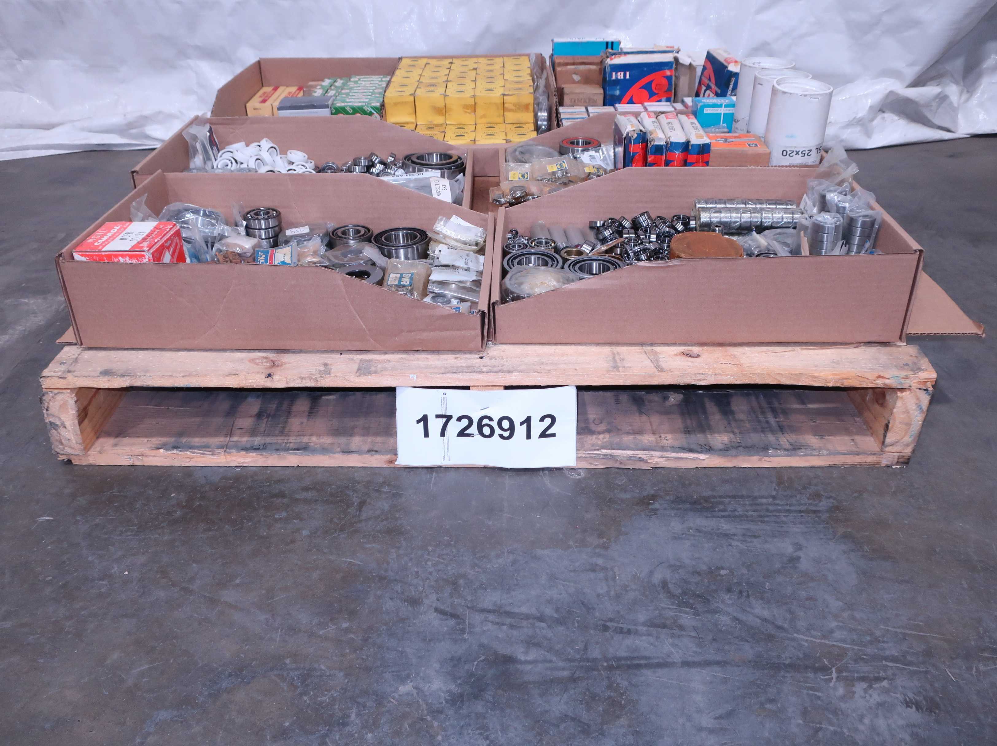 SKU 1726912 - PALLET OF ASSORTED BEARINGS - 