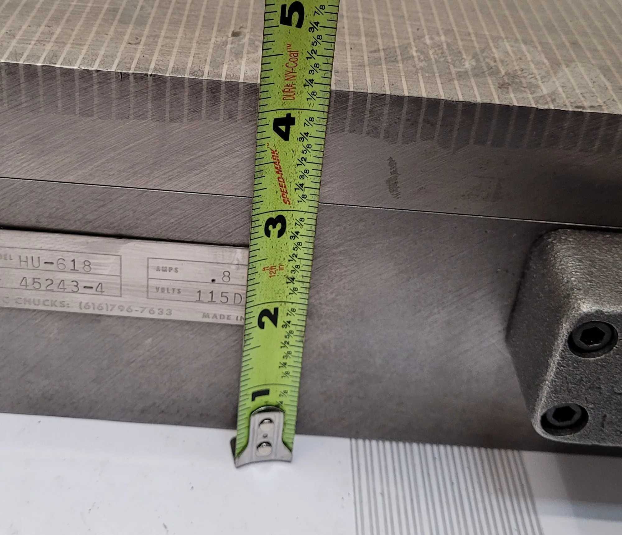 HITACHI MU-618 MAGNETIC CHUCK, 18.5" X 6" - MACHINE TOOLING
