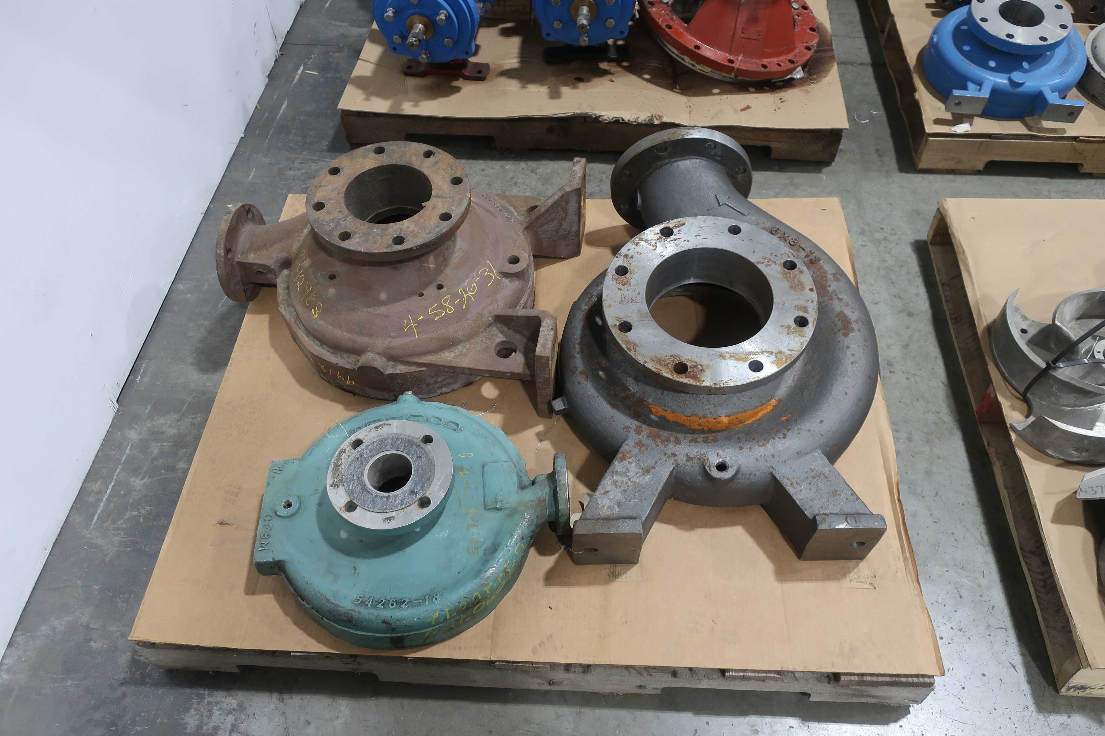 SKU 1748418 - 4 PALLETS OF ASSORTED PUMP PARTS AND ACCESSORIES - PUMP REPLACEMENT PARTS