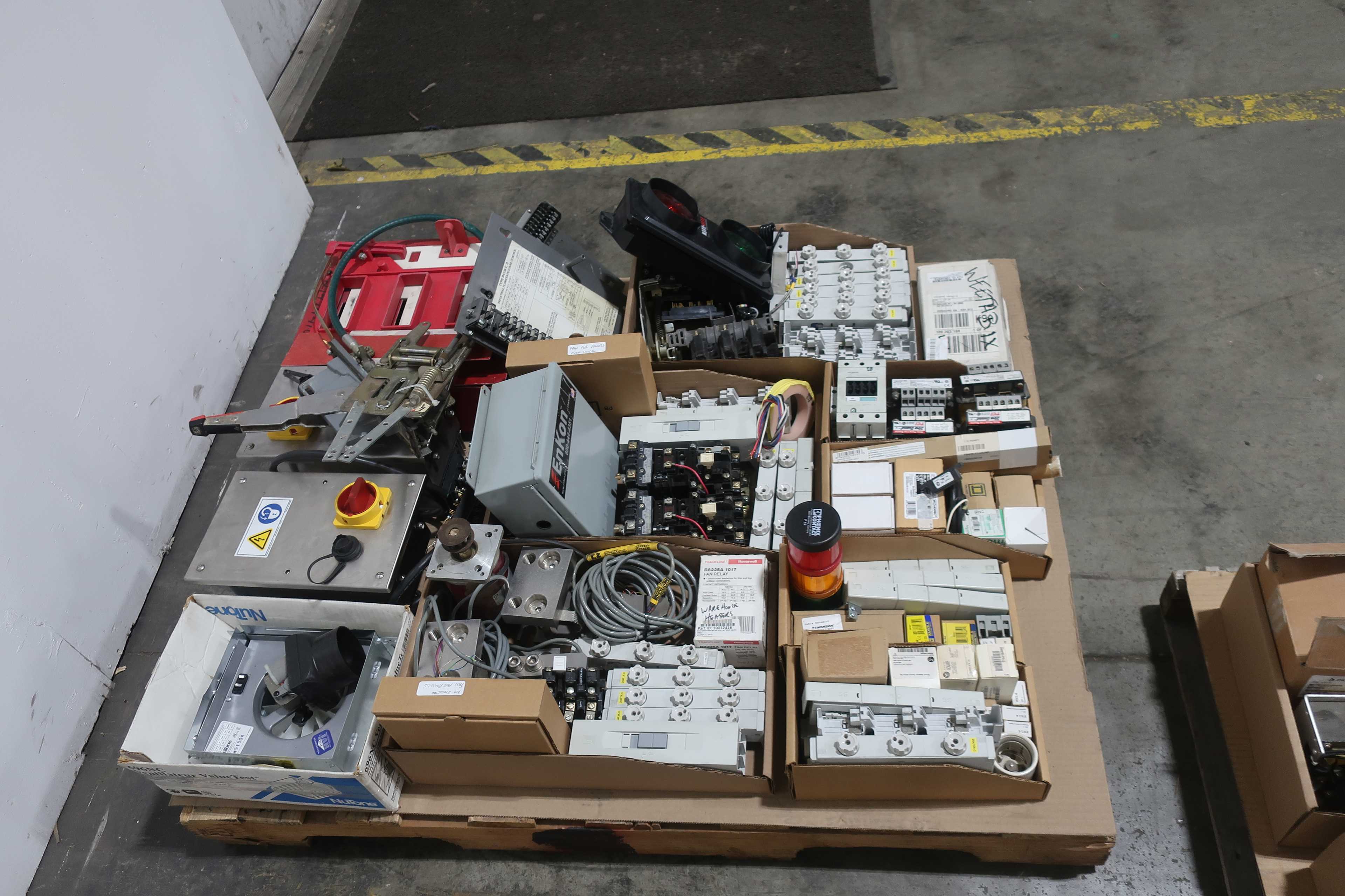 SKU 1753959 - 3 PALLETS OF ASSORTED ELECTRICAL - ELECTRICAL COMPONENTS