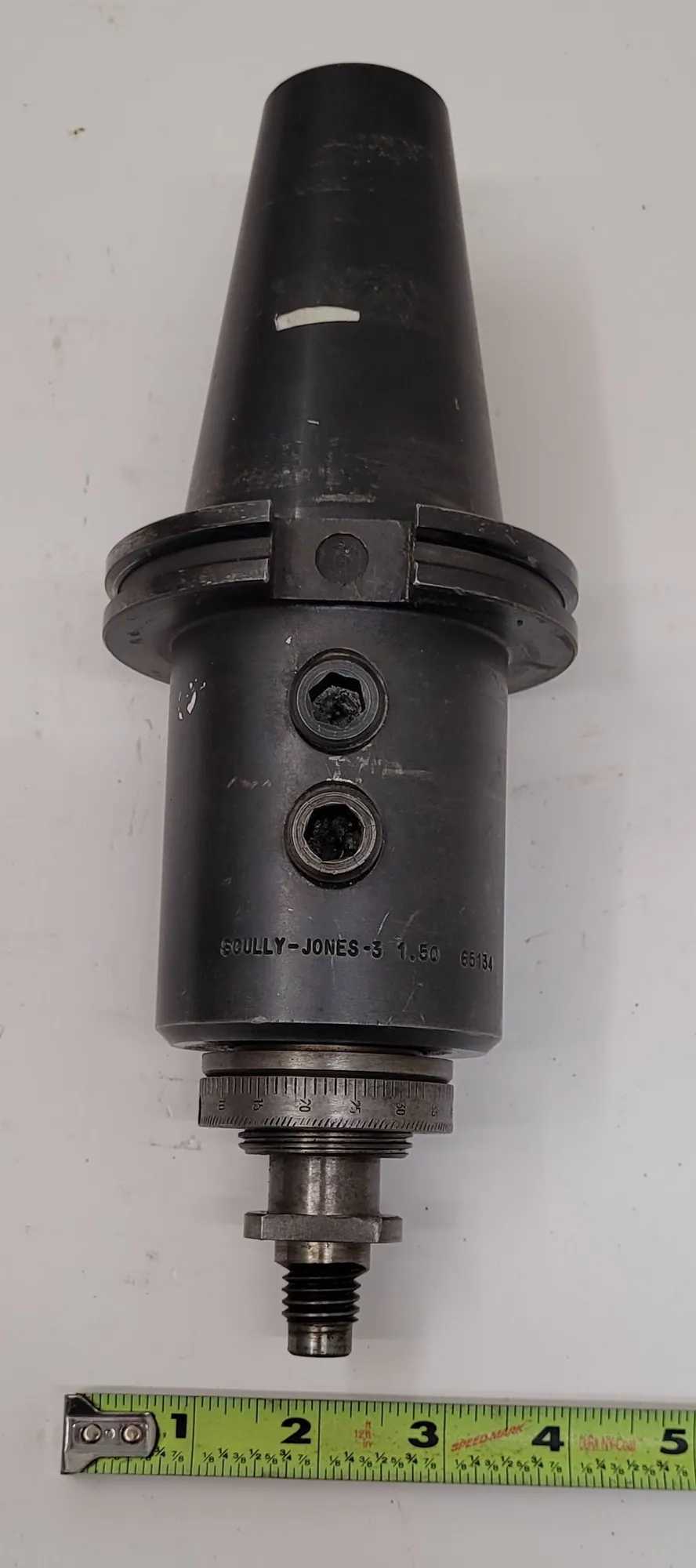 LOT OF 20 CAT 50 TOOL HOLDERS: ERICKSON, SANDVIK, KOMET, DEVLIEG, LYNDEX, UNIVERSAL, GRAFLEX - MACHINING TOOLING & PARTS