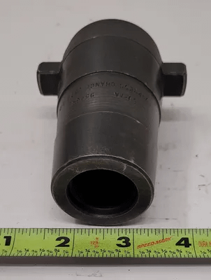 SCULLY JONES 7A 95464 X-PRESS-CHANGE END MILL HOLDER CAT 45, 3/8IN BORE, 1-3/4IN PROJECTION - MACHINE TOOLING