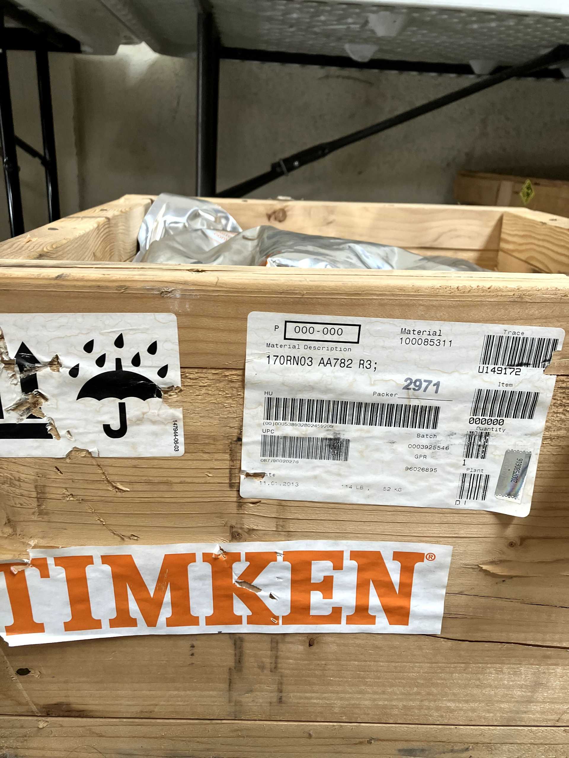 BULK QTY OF TIMKEN BEARINGS - BEARINGS