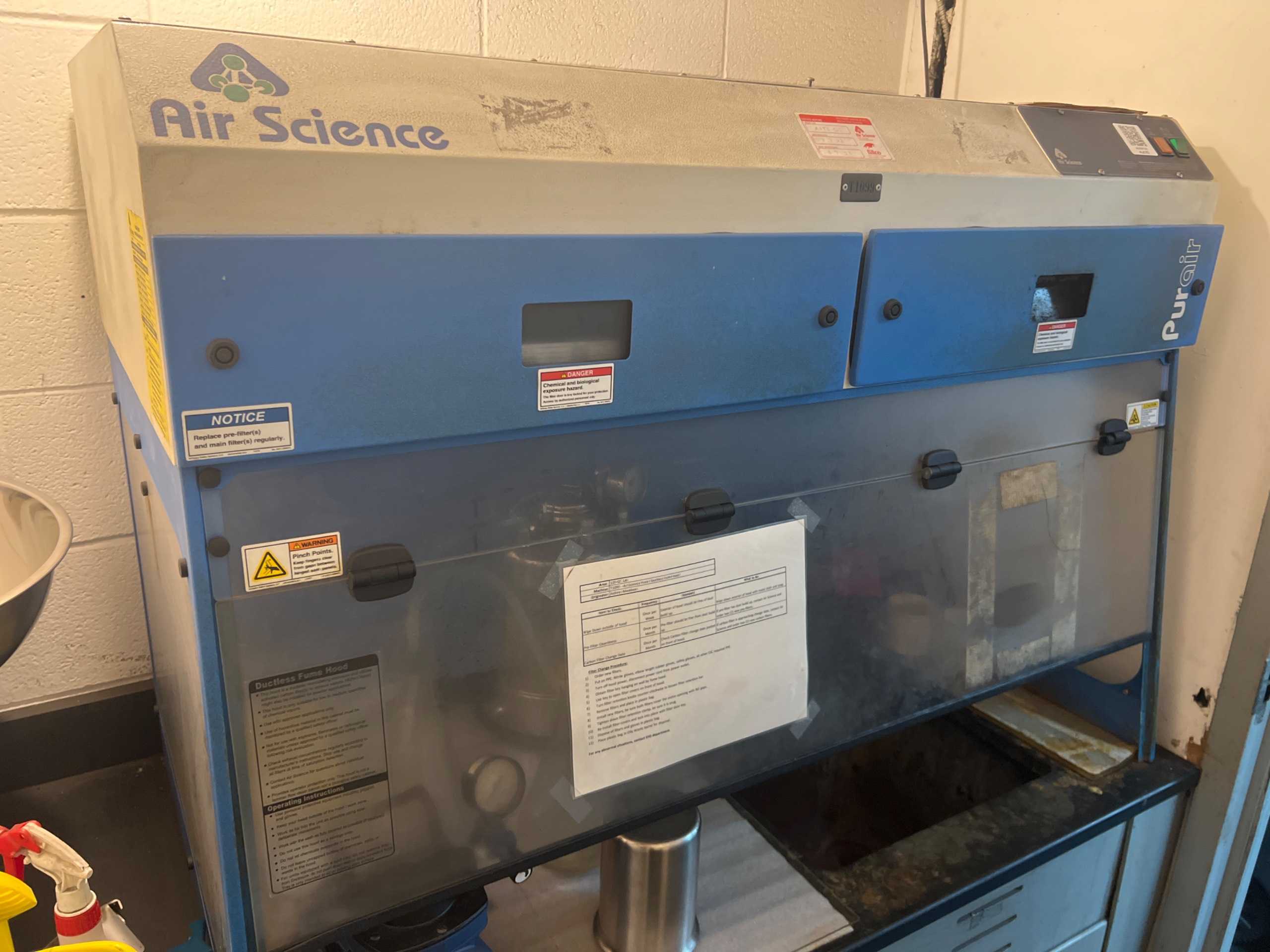 AIR SCIENCE PURAIR-P5-48-XT DUCTLESS FUME HOOD - EXHAUST & VENTILATION