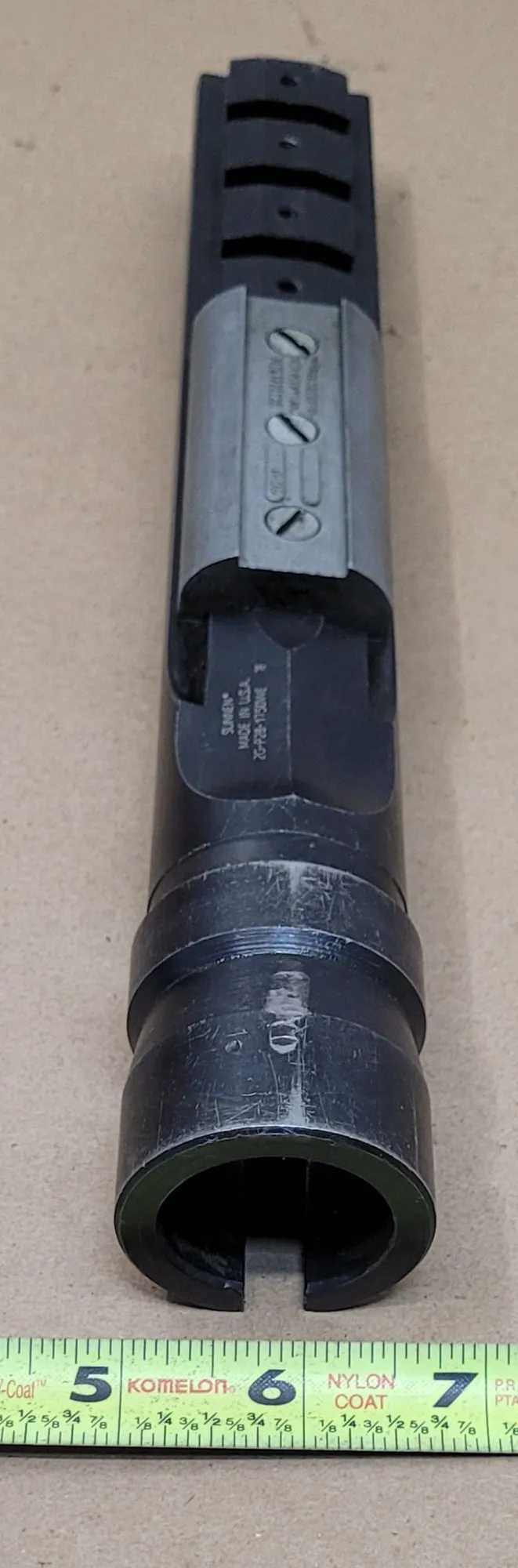 SUNNEN P28 HONING MANDREL 2-STONE OAL 12.5IN MINBORE 1.73IN MAXBORE 1.875IN ABRL 6.56IN - MACHINE TOOLING