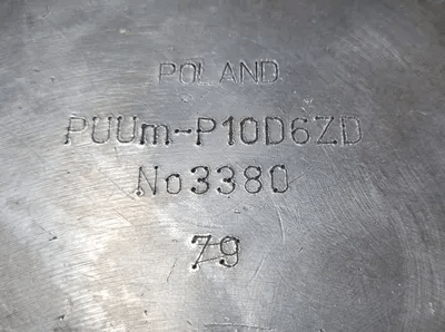 BISON 10" 3 JAW LATHE CHUCK W/ D1-6 MOUNT - MACHINE TOOLING