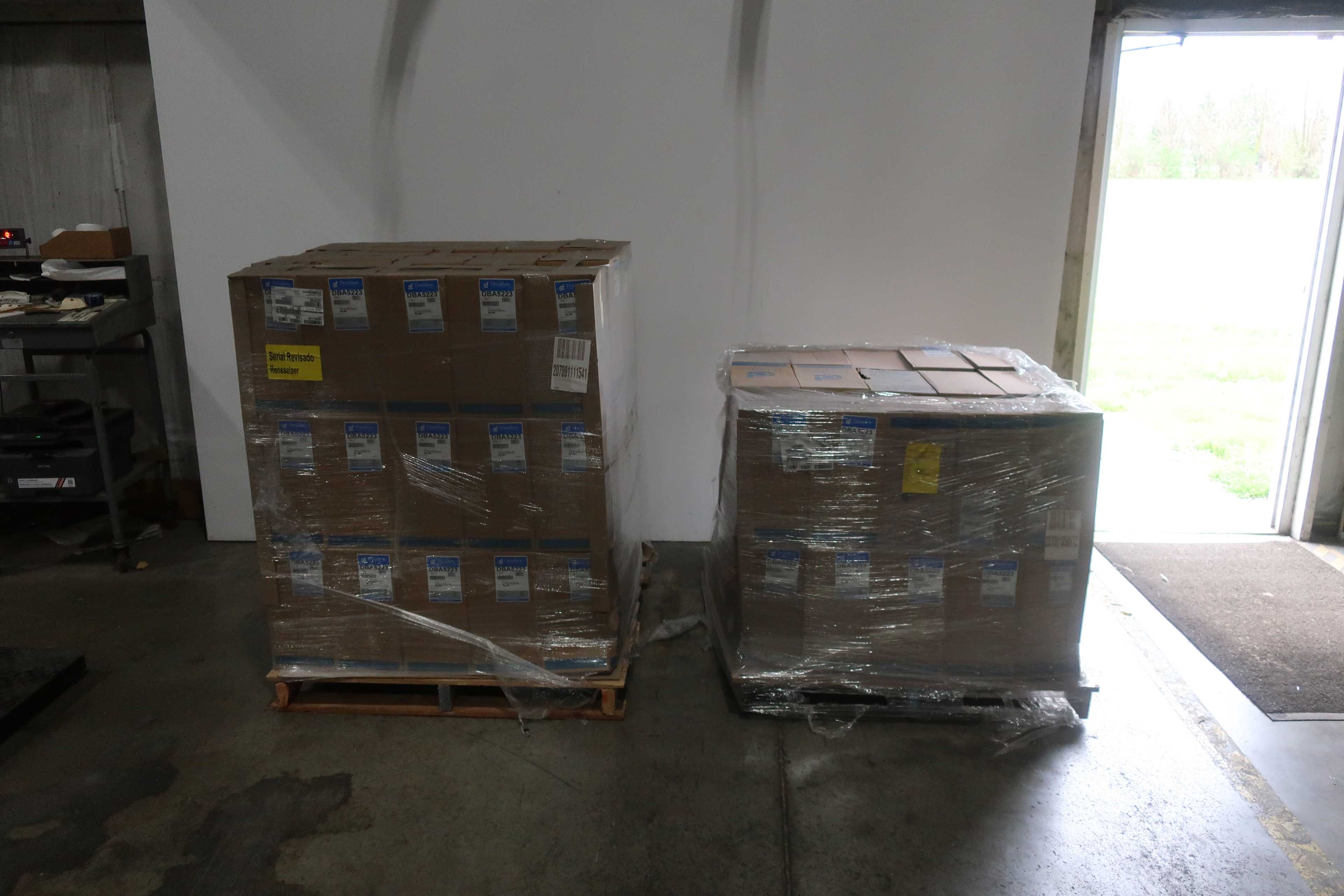 SKU 1761580 - PALLET OF DONALDSON DBA5223 PNEUMATIC FILTERS - PNEUMATIC FILTER