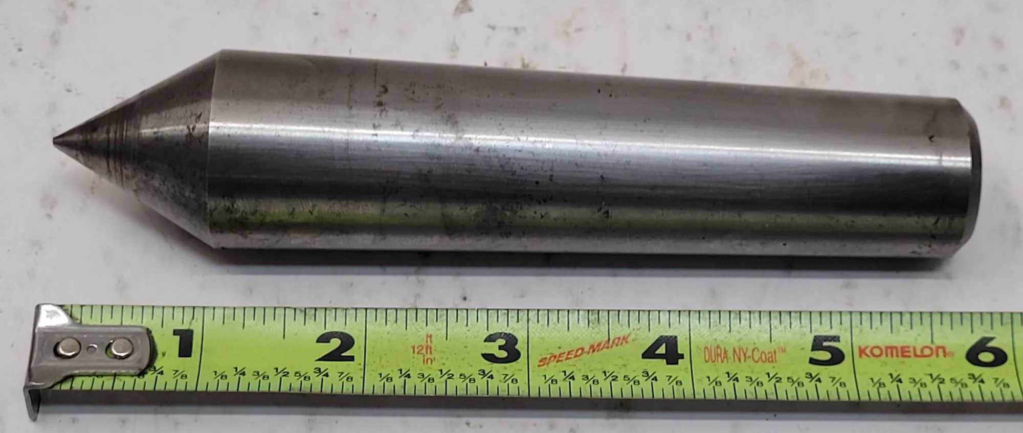 COLLIS 4MT DEAD CENTER – 4MT TAPER – 6.0” OAL (APPROX.) - MACHINE TOOLING