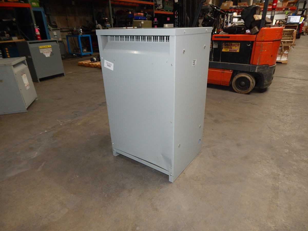 EATON V48M60T12 TRANSFORMER, 112.5 KVA, 3-PHASE, 480V PRI, 208Y/120V SEC, 60 HZ, 220C INS, NEMA 3R - DRY TRANSFORMERS