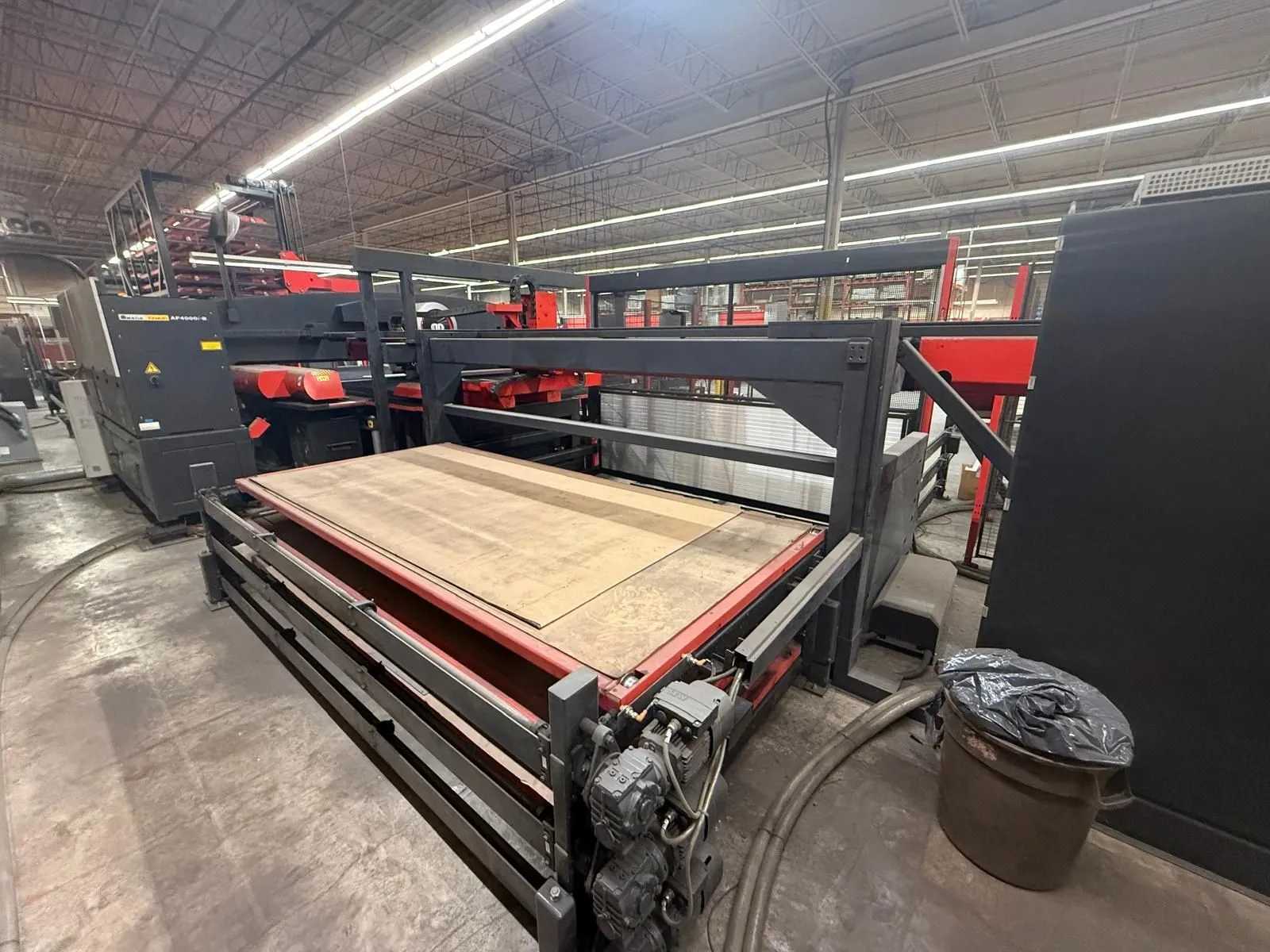 2012 AMADA EMLK3510NT CNC PUNCH/LASER COMBO, 33-TON, 4KW, 58-STATION, LKI ASIII MP 300/40 - METAL CUTTING EQUIPMENT