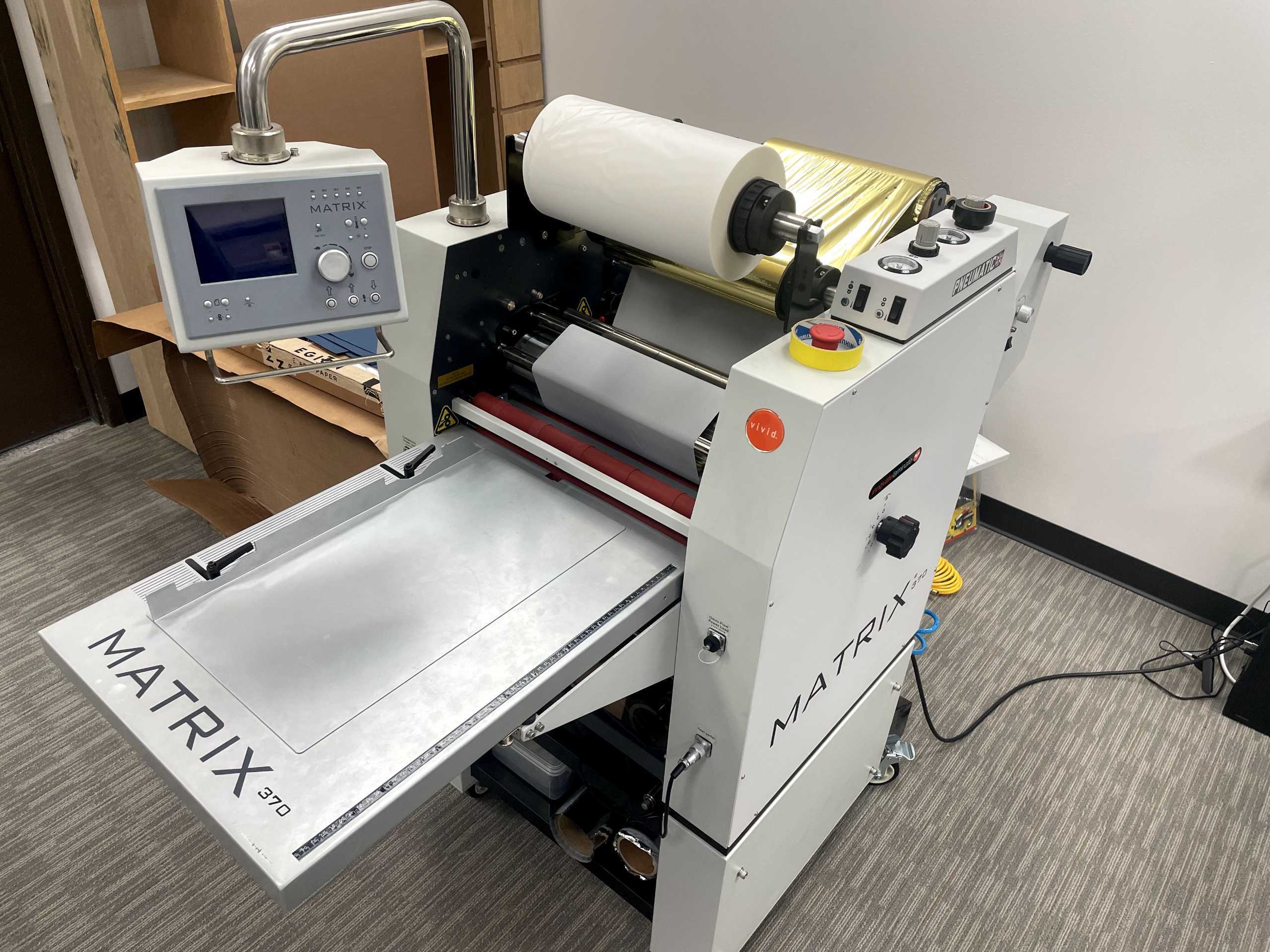 CUTWORX MX-370P MATRIX LAMINATOR - PROCESS EQUIPMENT