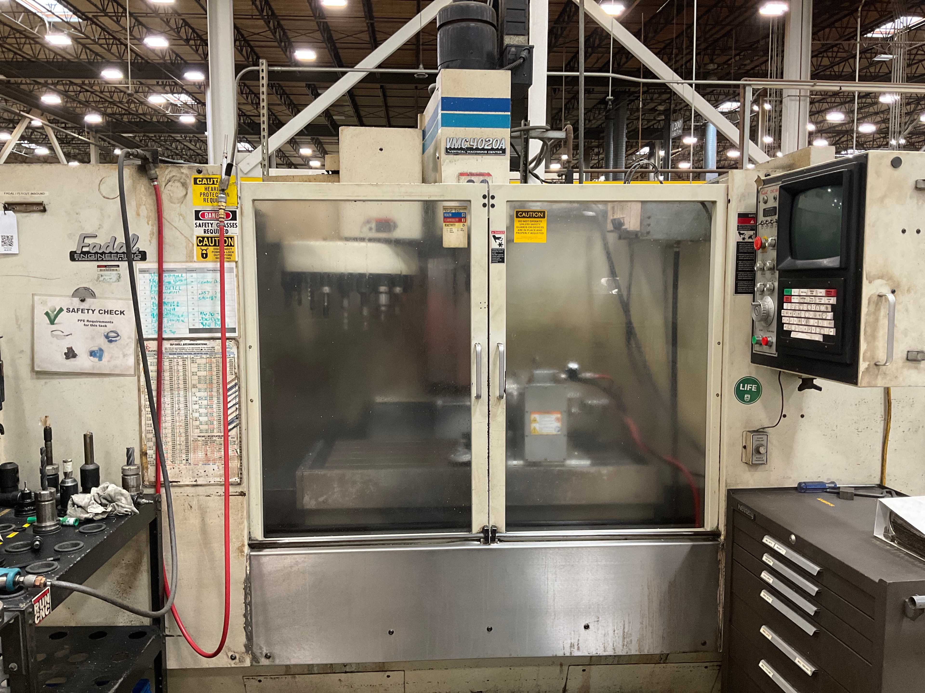 1996 FADAL 917-1 VERTICAL MACHINING CENTER - VERTICAL MACHINING CENTERS