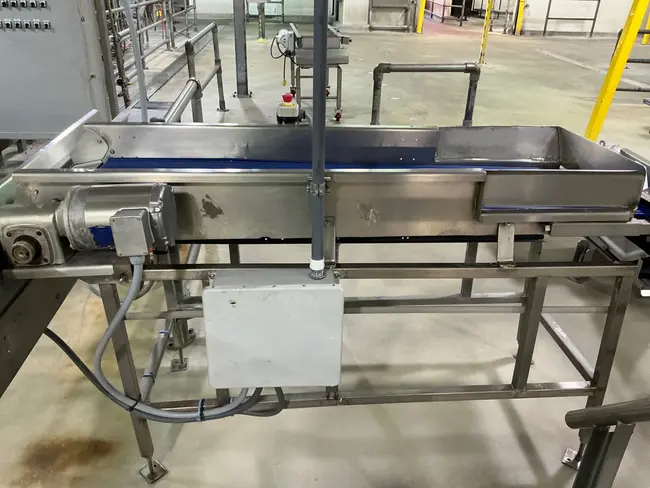 STAINLESS POWERED BELT CONVEYOR - undefined