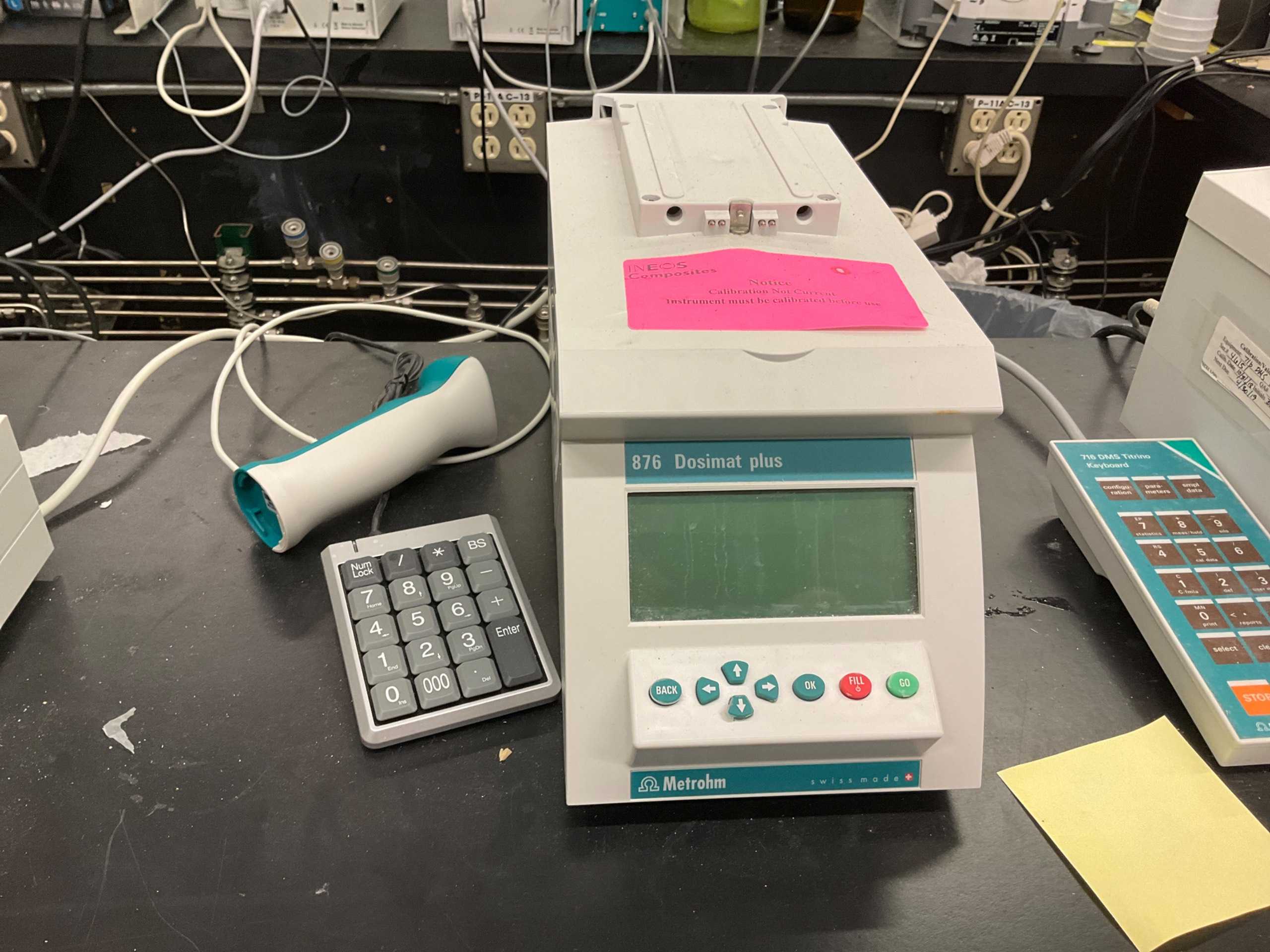 METROHM 876 DOSIMAT PLUS MANUAL TITRATION AND DOSING SYSTEM - LAB AND SCIENTIFIC EQUIPMENT