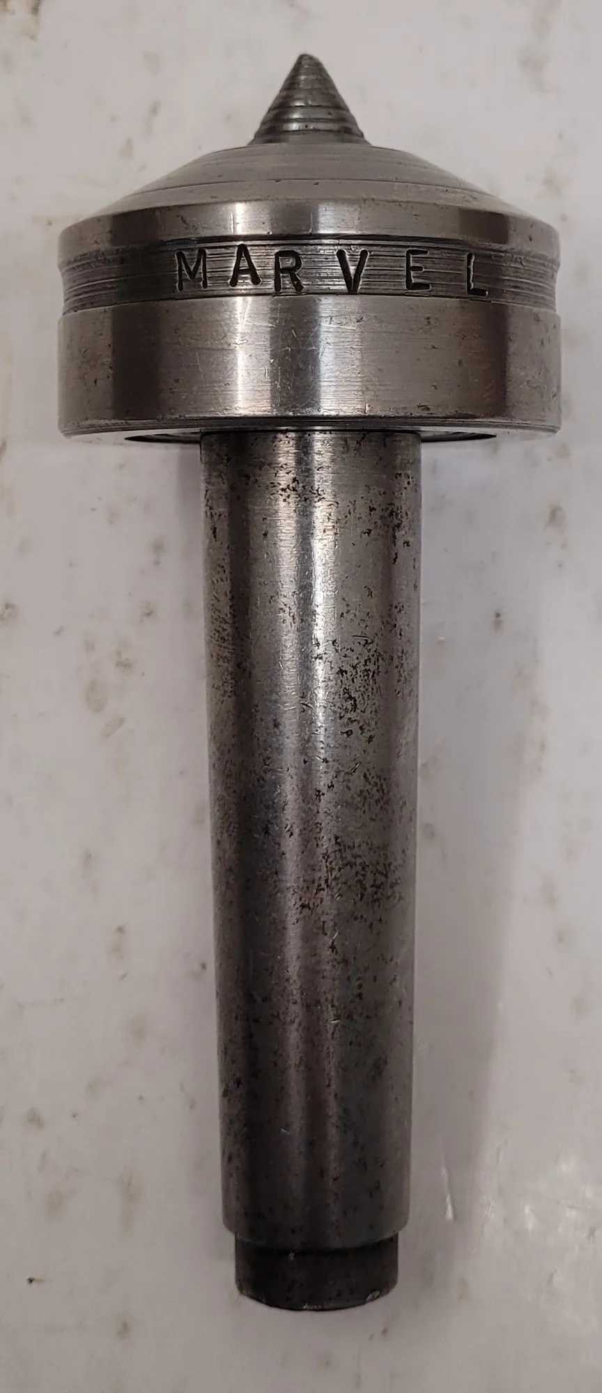 MARVEL 3MT LIVE CENTER (TAPER: 3MT, OAL: 5.50”) - MACHINE TOOLING