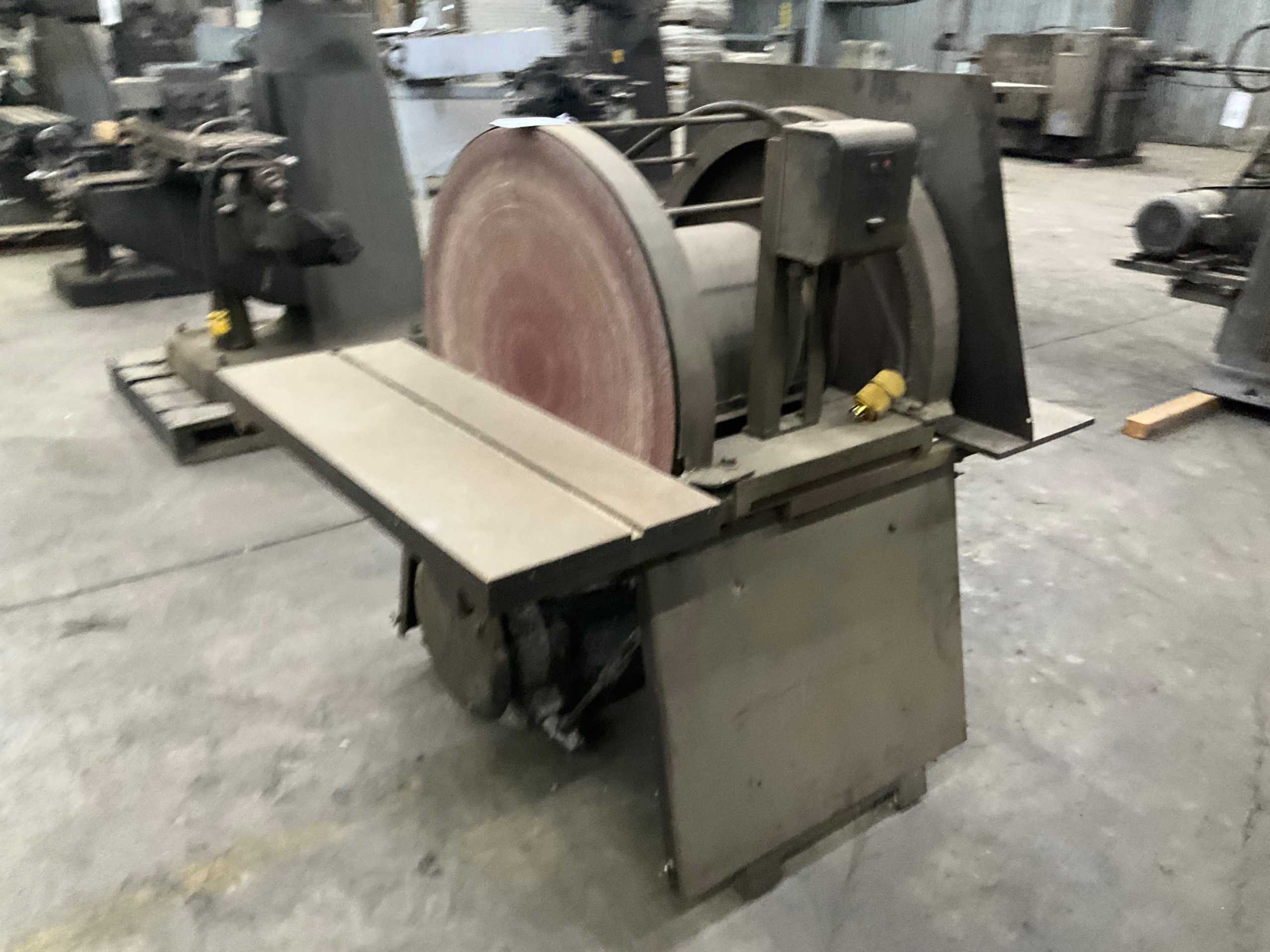 DISC SANDER - GRINDING MACHINES