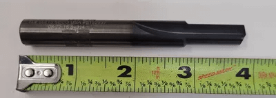 SECO DRILL/REAMER, CARBIDE, 10MM, 12MM SHANK, COOLANT THRU, 2 FLUTES - MACHINE TOOLING