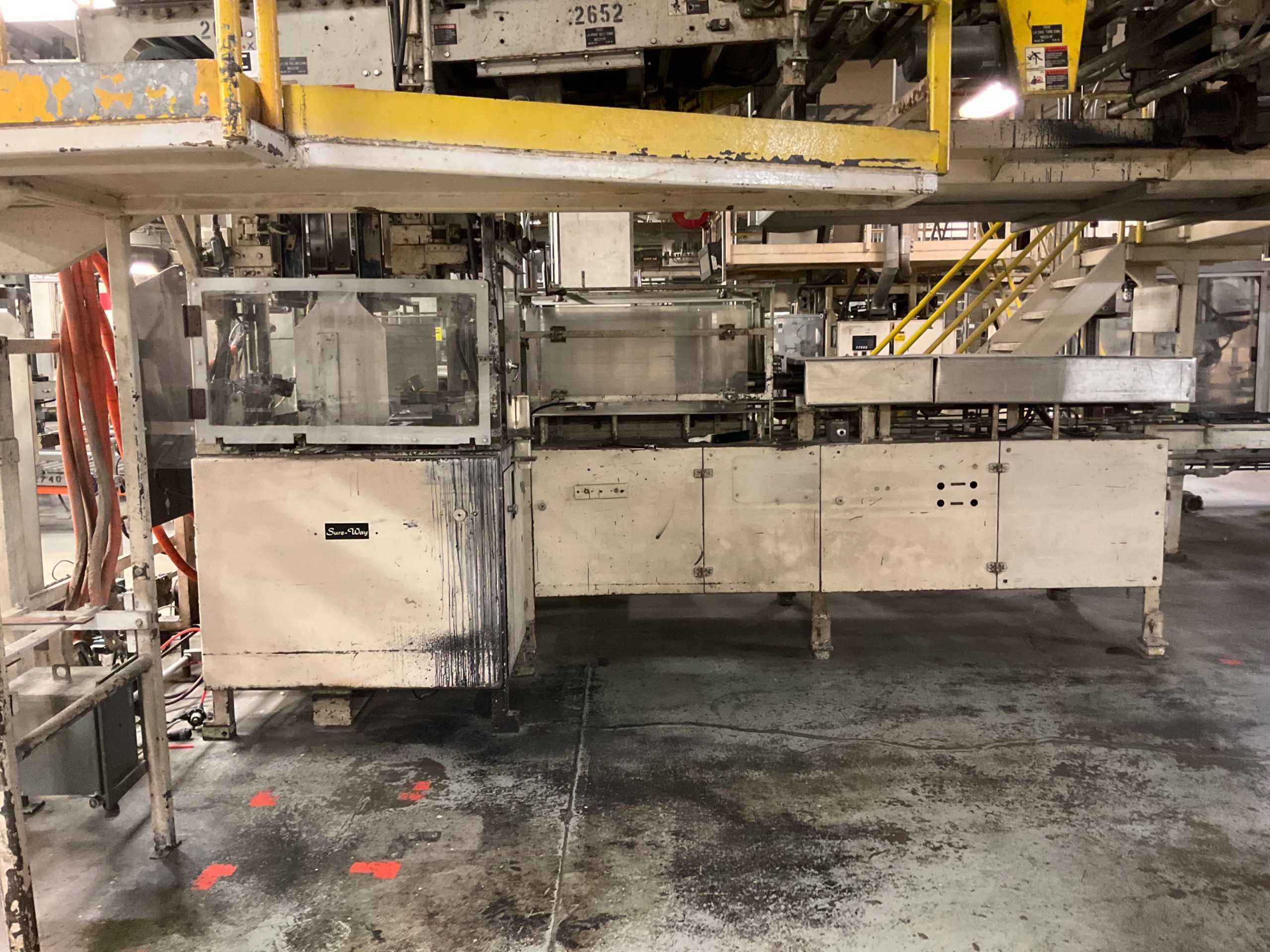 SURE-WAY R 300LCG CASE ERECTOR - PACKAGING