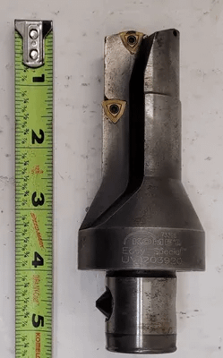 KOMET UV12 03920 INDEXABLE DRILL 5” OAL, 30MM DIAMETER, 2 FLUTES - MACHINE TOOLING