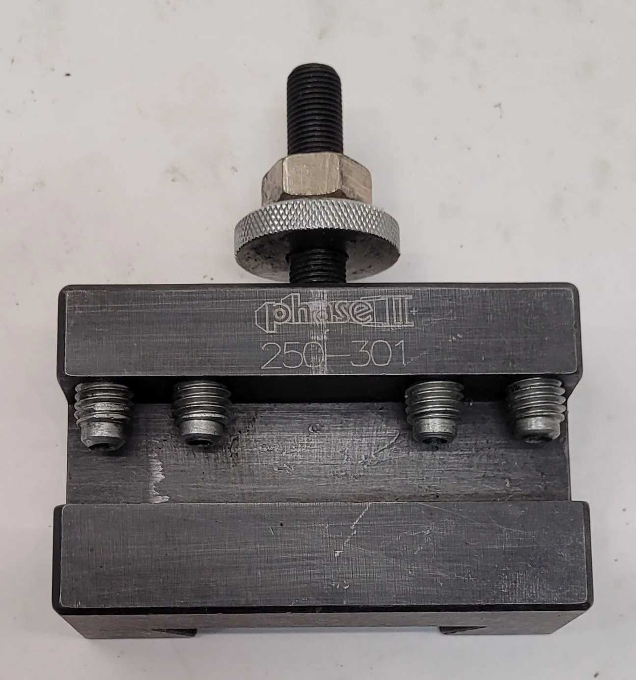 PHASE II 250-301 TURNING AND FACING HOLDERS, CXA SIZE, 1/2-3/4 INCH CAPACITY, SET OF 3 - MACHINING TOOLING & PARTS