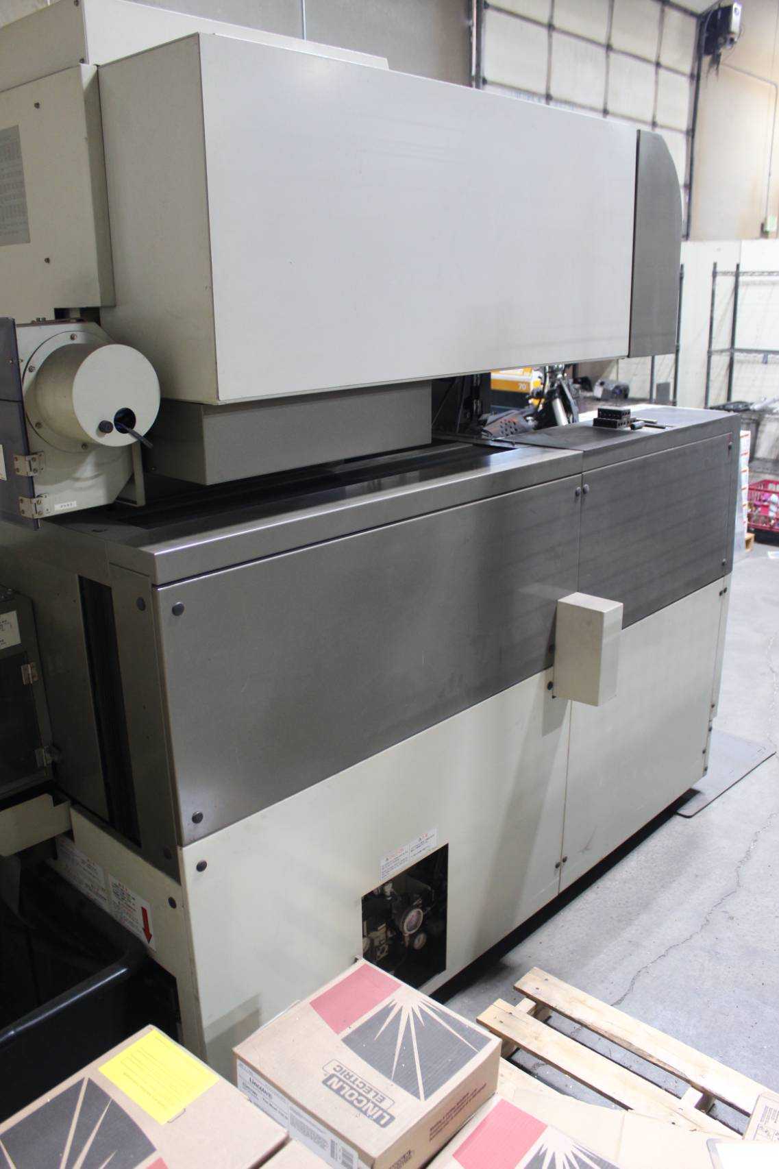 2003 MITSUBISHI FA-20P WIRE EDM MACHINE, 13.8X19.7X11.8 TRAVEL, +/-30 TAPER, .008-.012 WIRE - WIRE EDM MACHINES